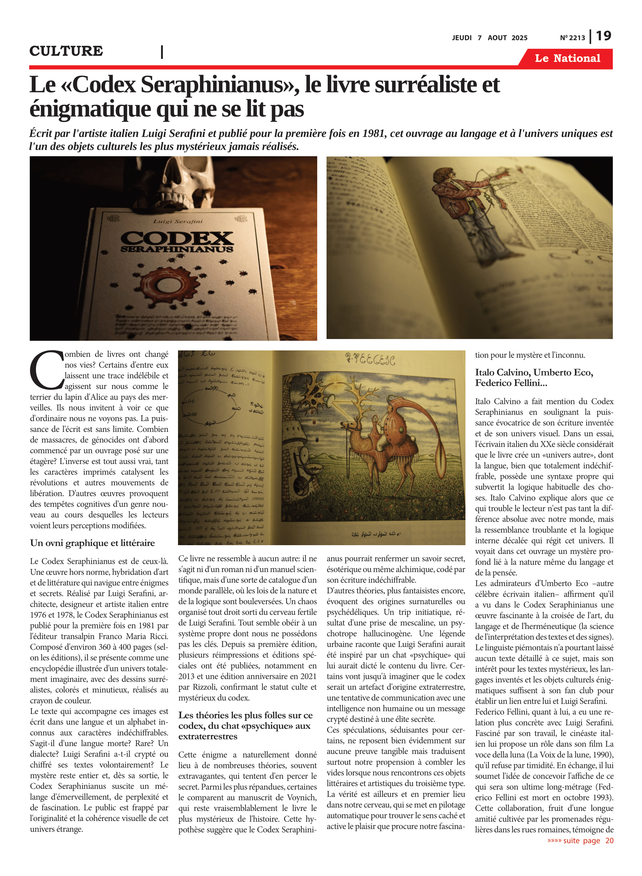Page 19 de l'édition 2213