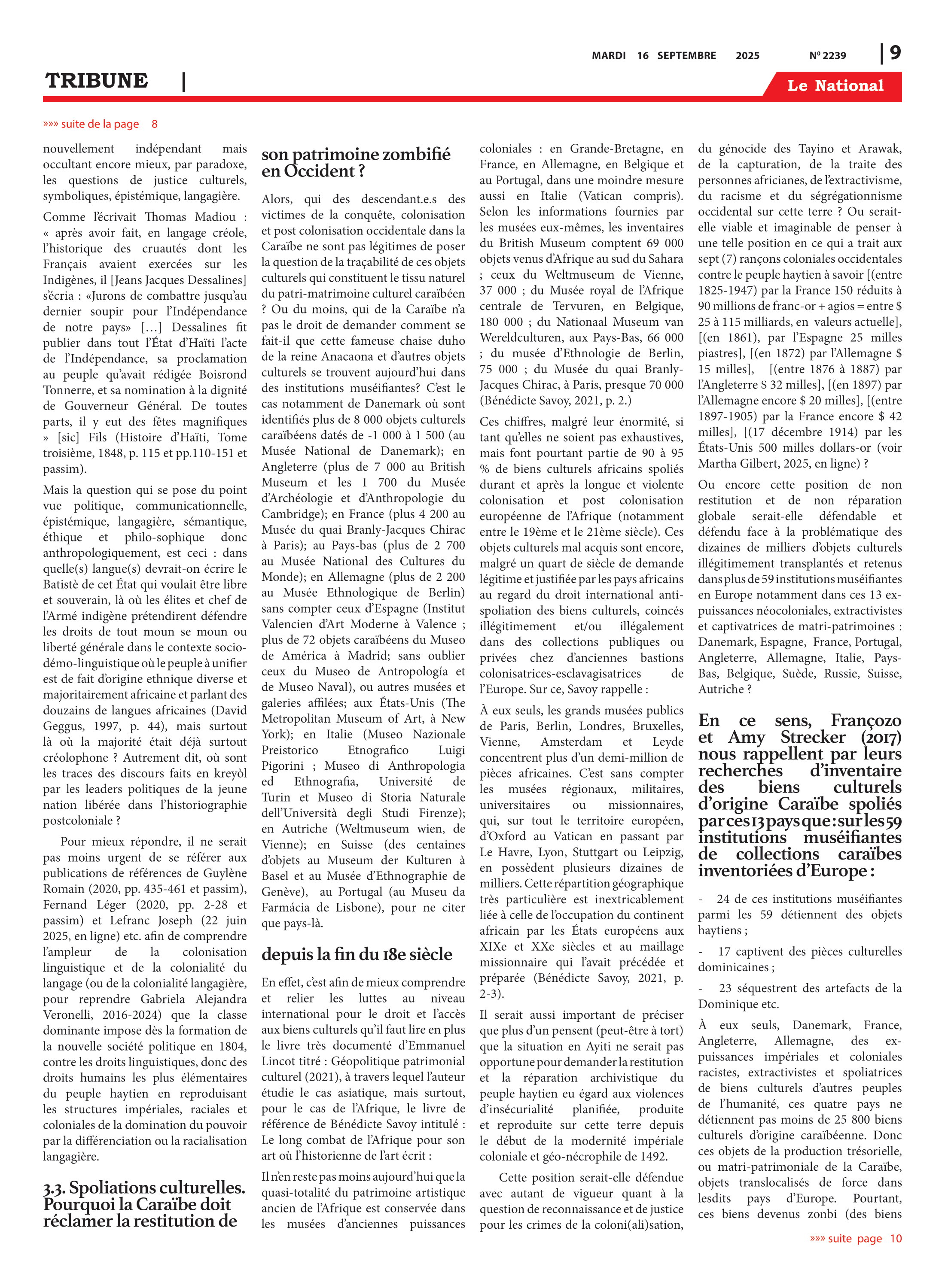 Page 9 de l'édition 2239