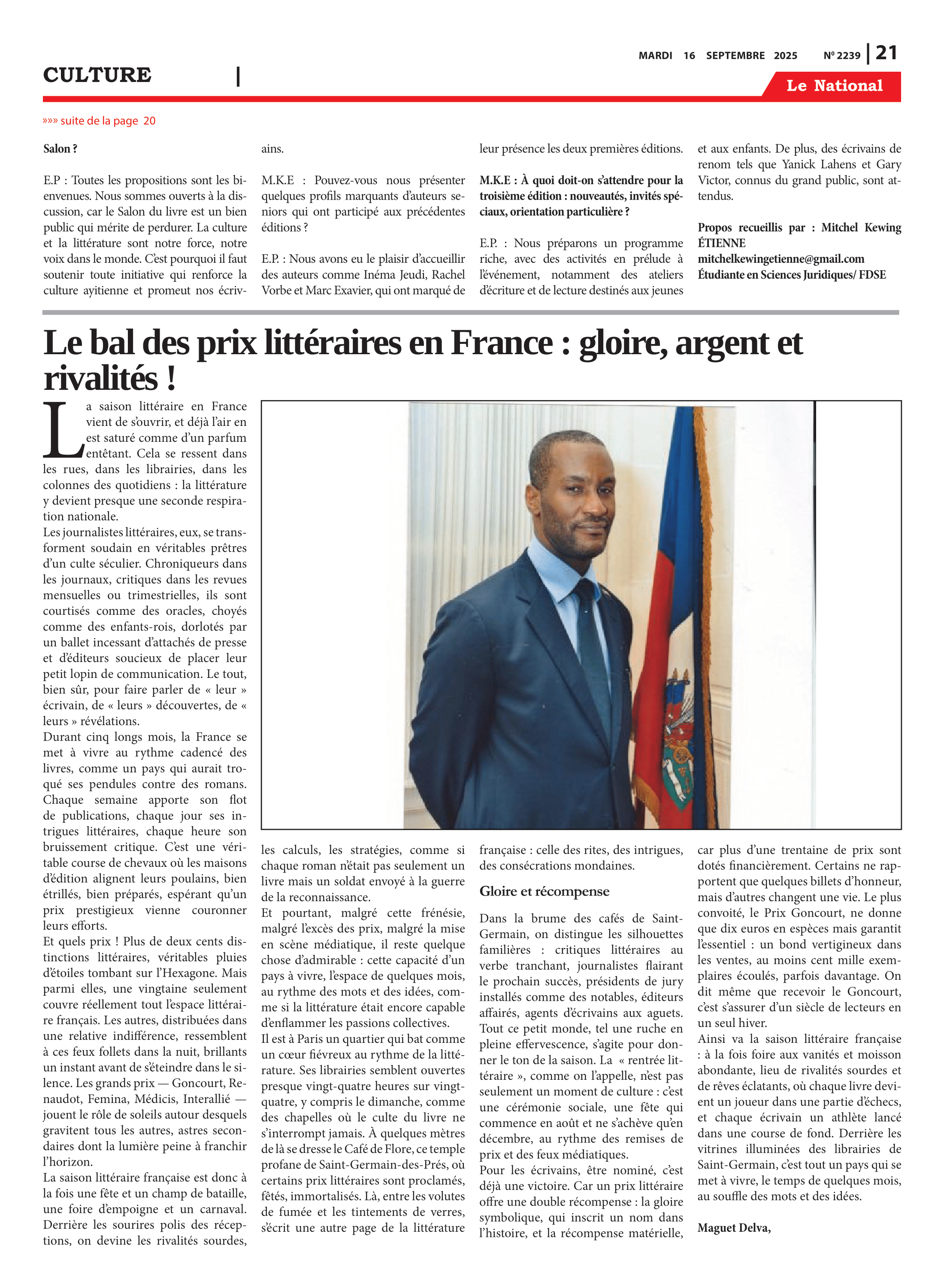 Page 21 de l'édition 2239