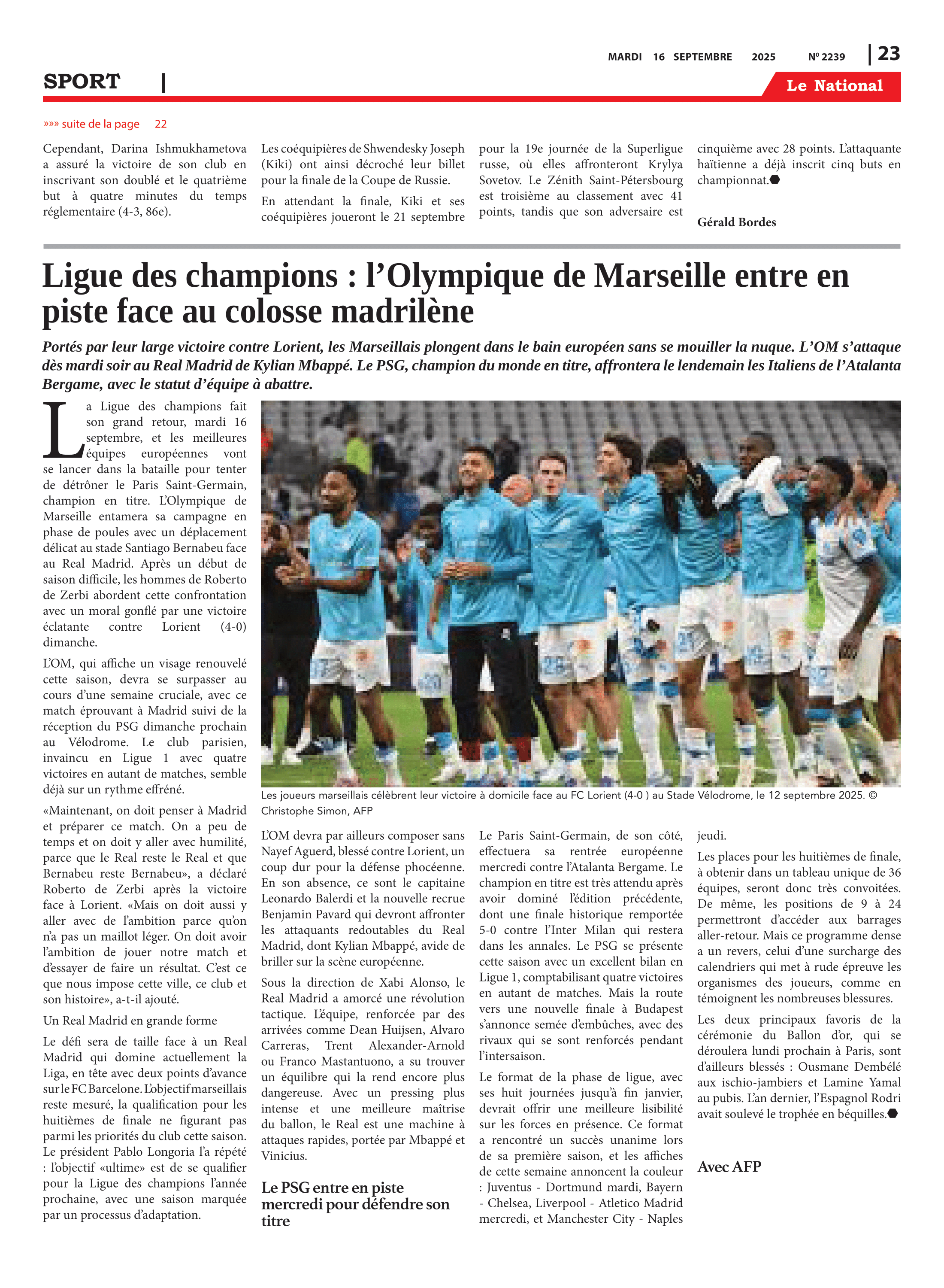 Page 23 de l'édition 2239