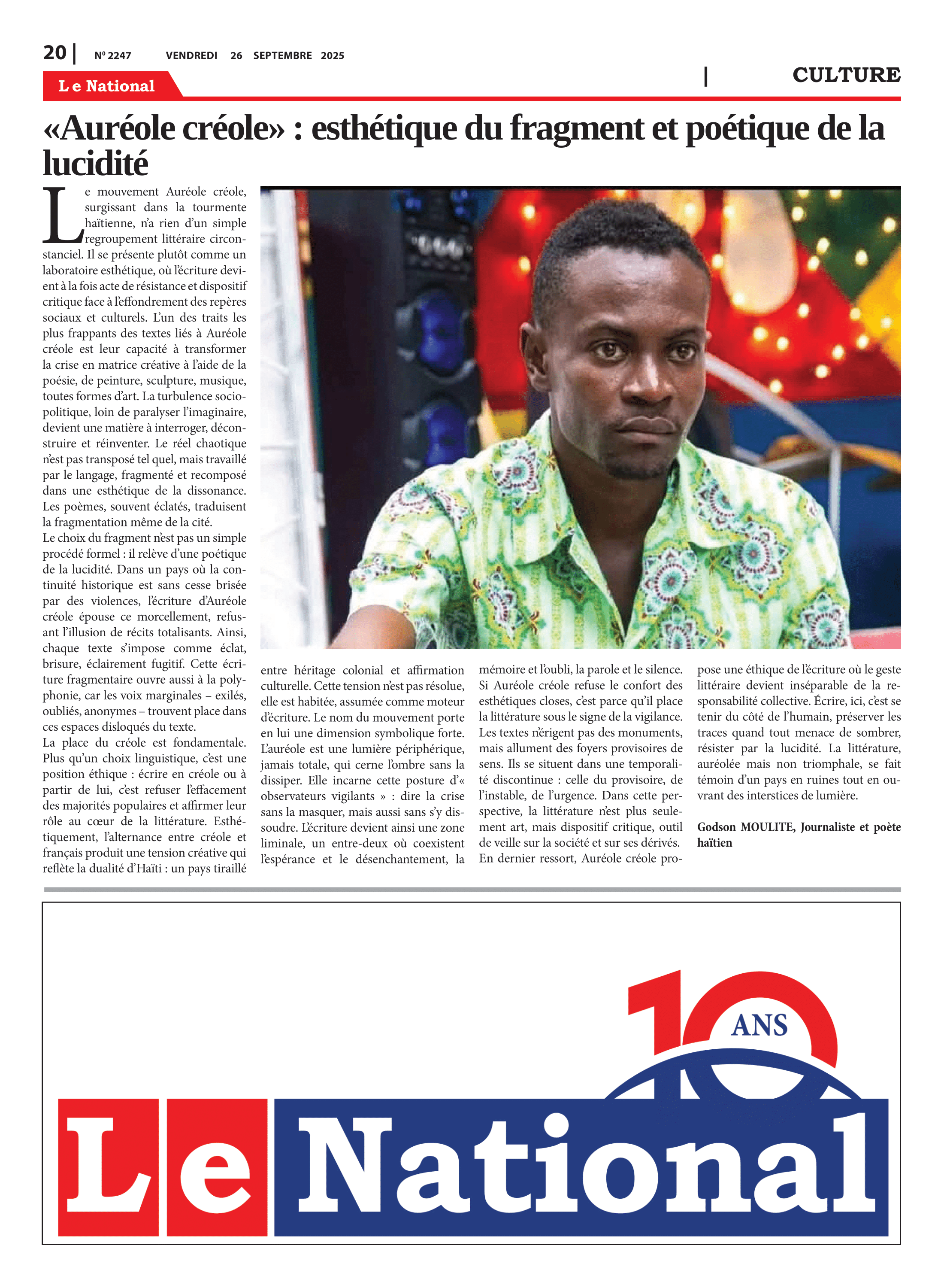 Page 20 de l'édition 2247