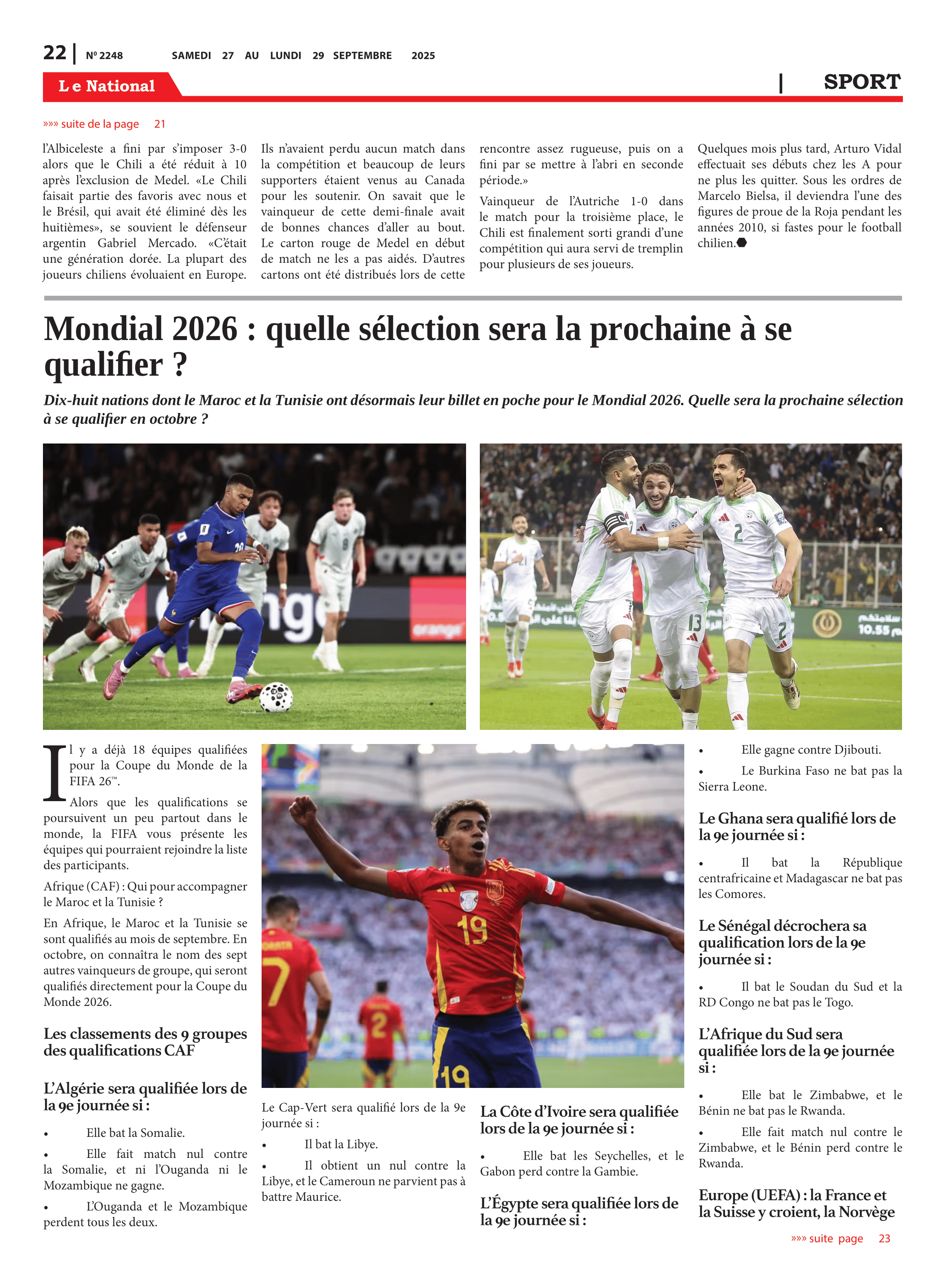 Page 22 de l'édition 2248