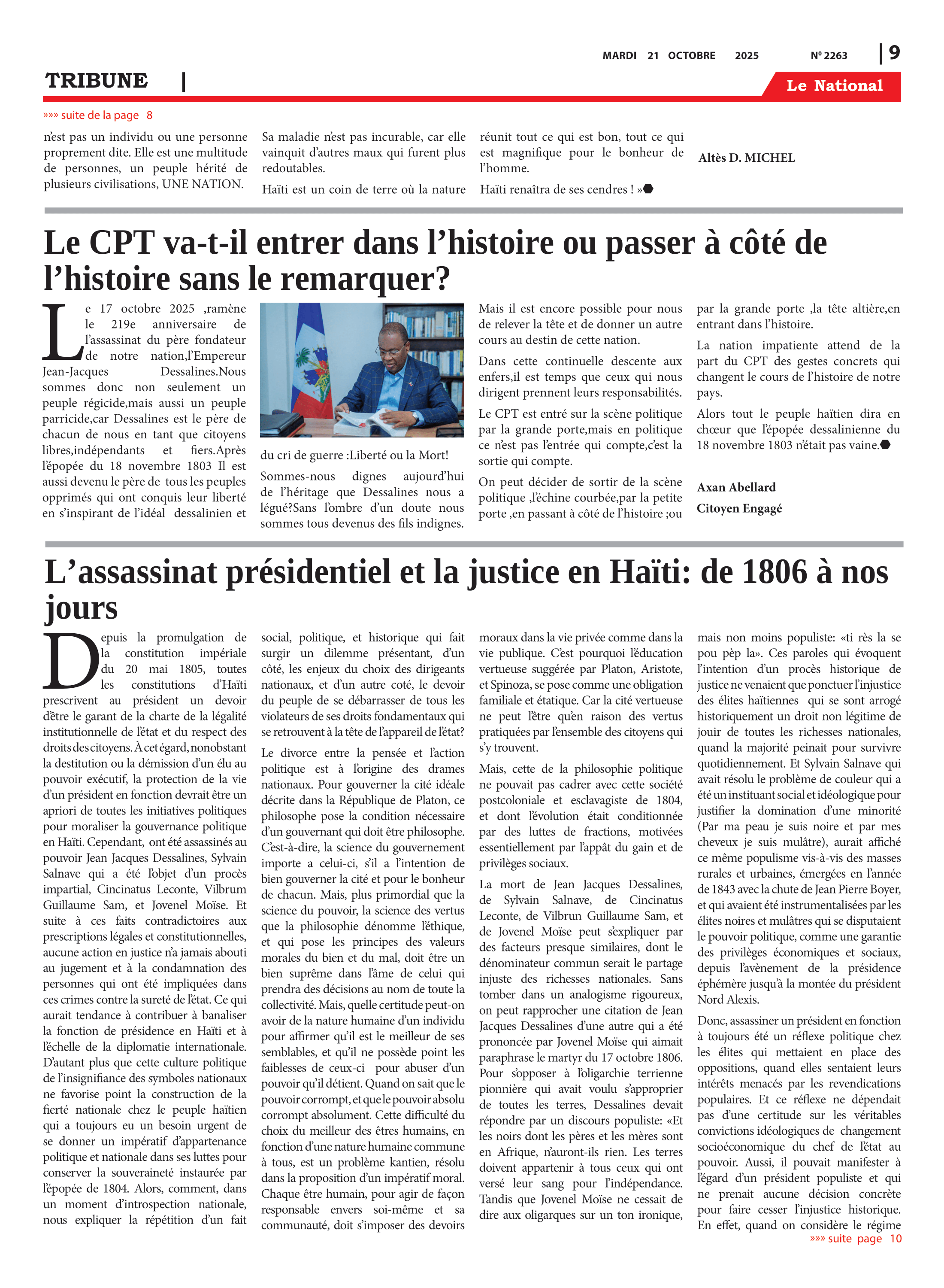 Page 9 de l'édition 2263