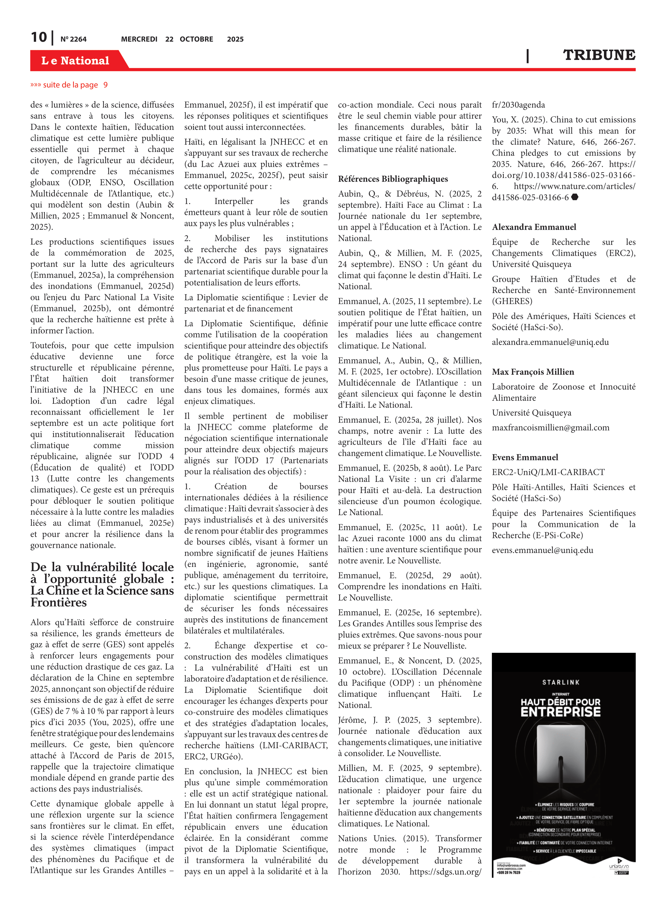Page 10 de l'édition 2264