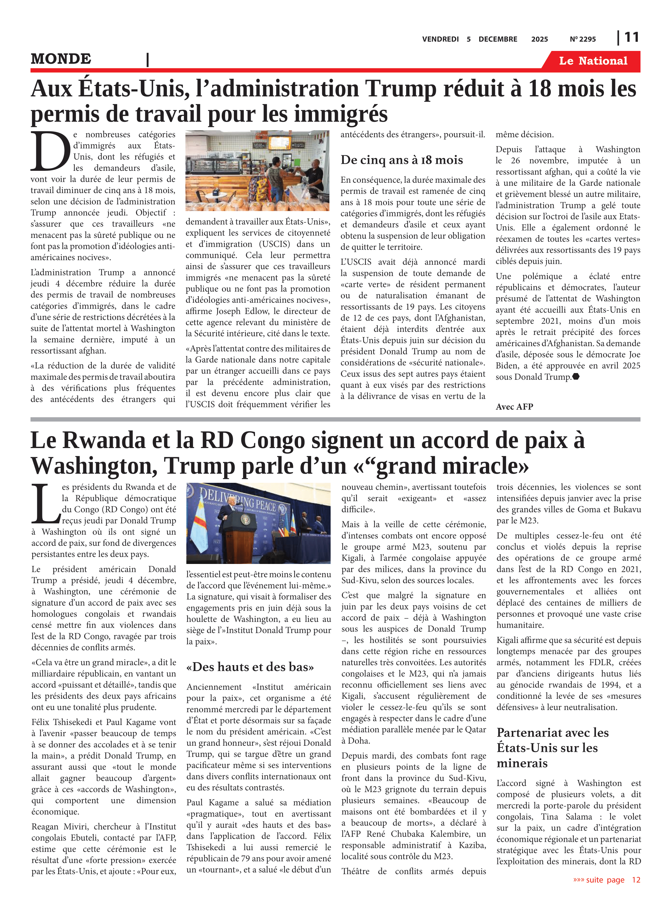 Page 11 de l'édition 2295