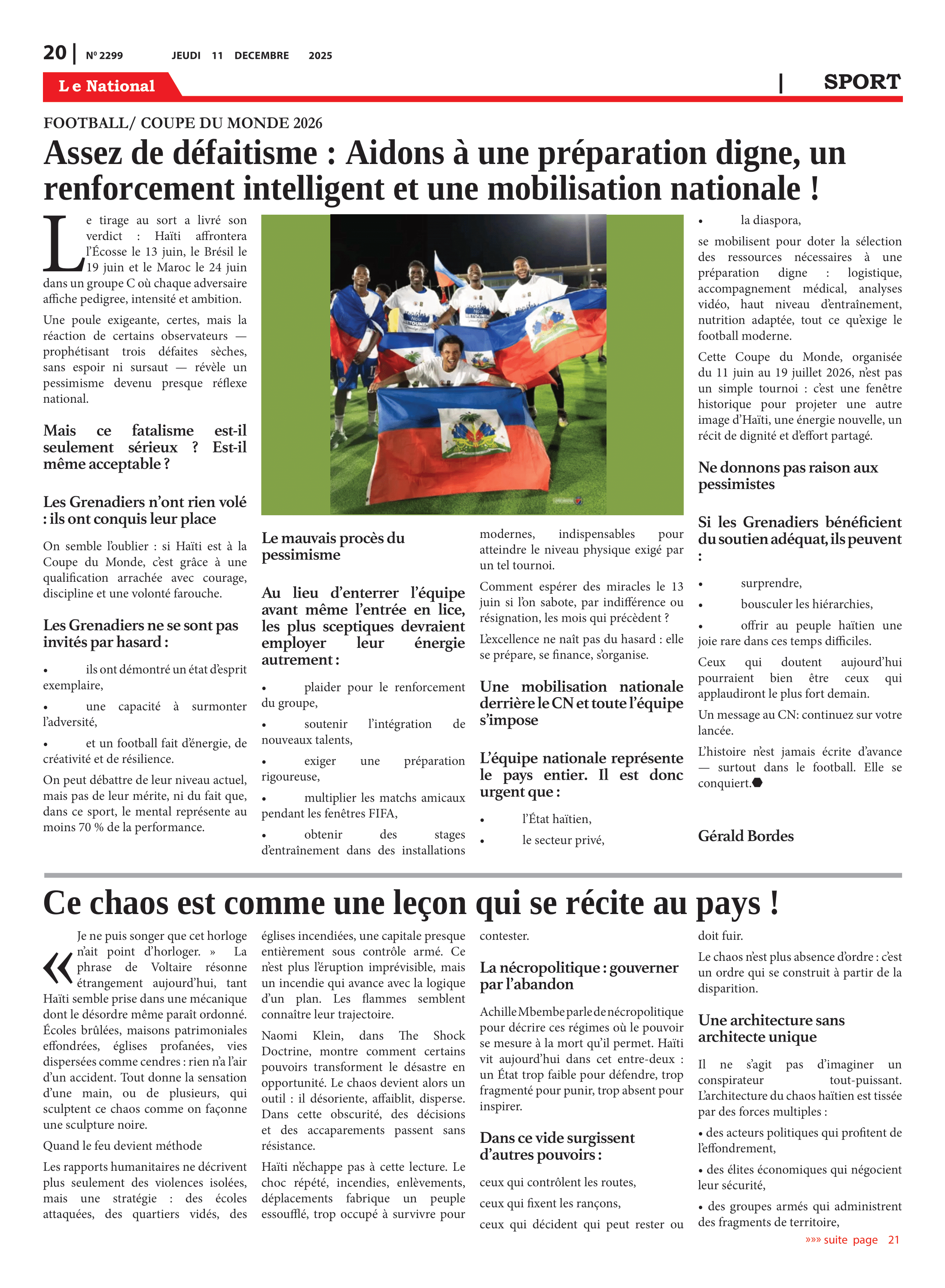 Page 20 de l'édition 2299