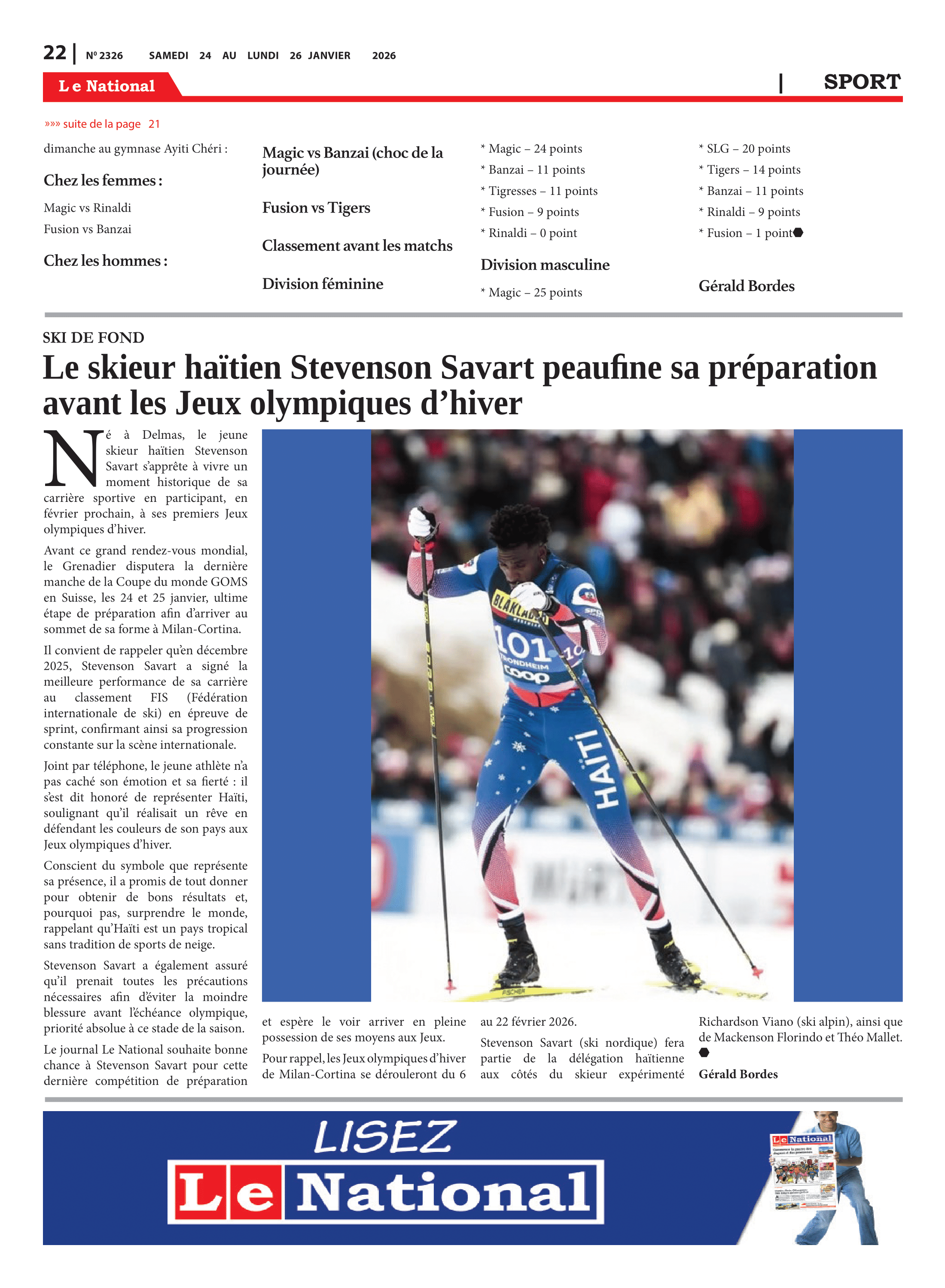 Page 22 de l'édition 2326
