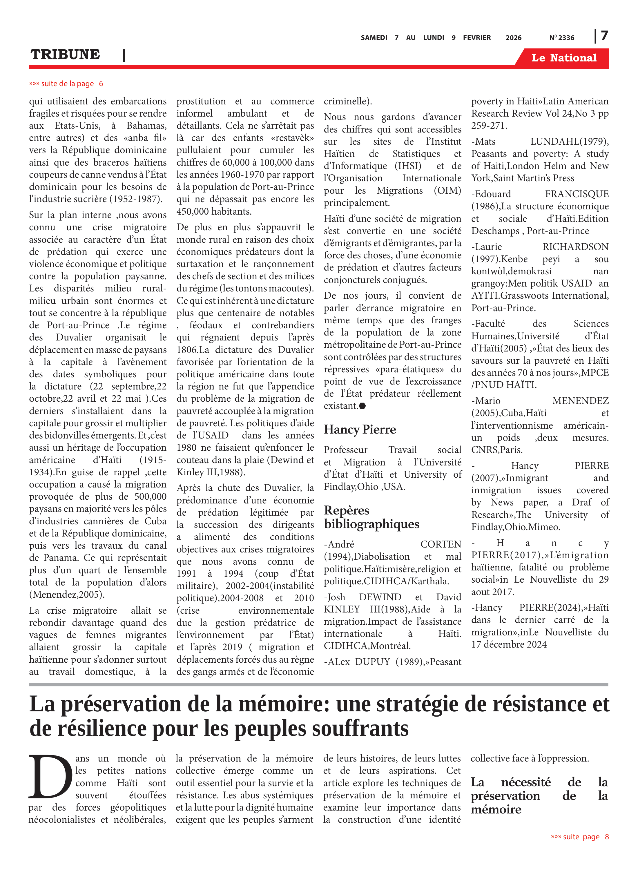 Page 7 de l'édition 2336