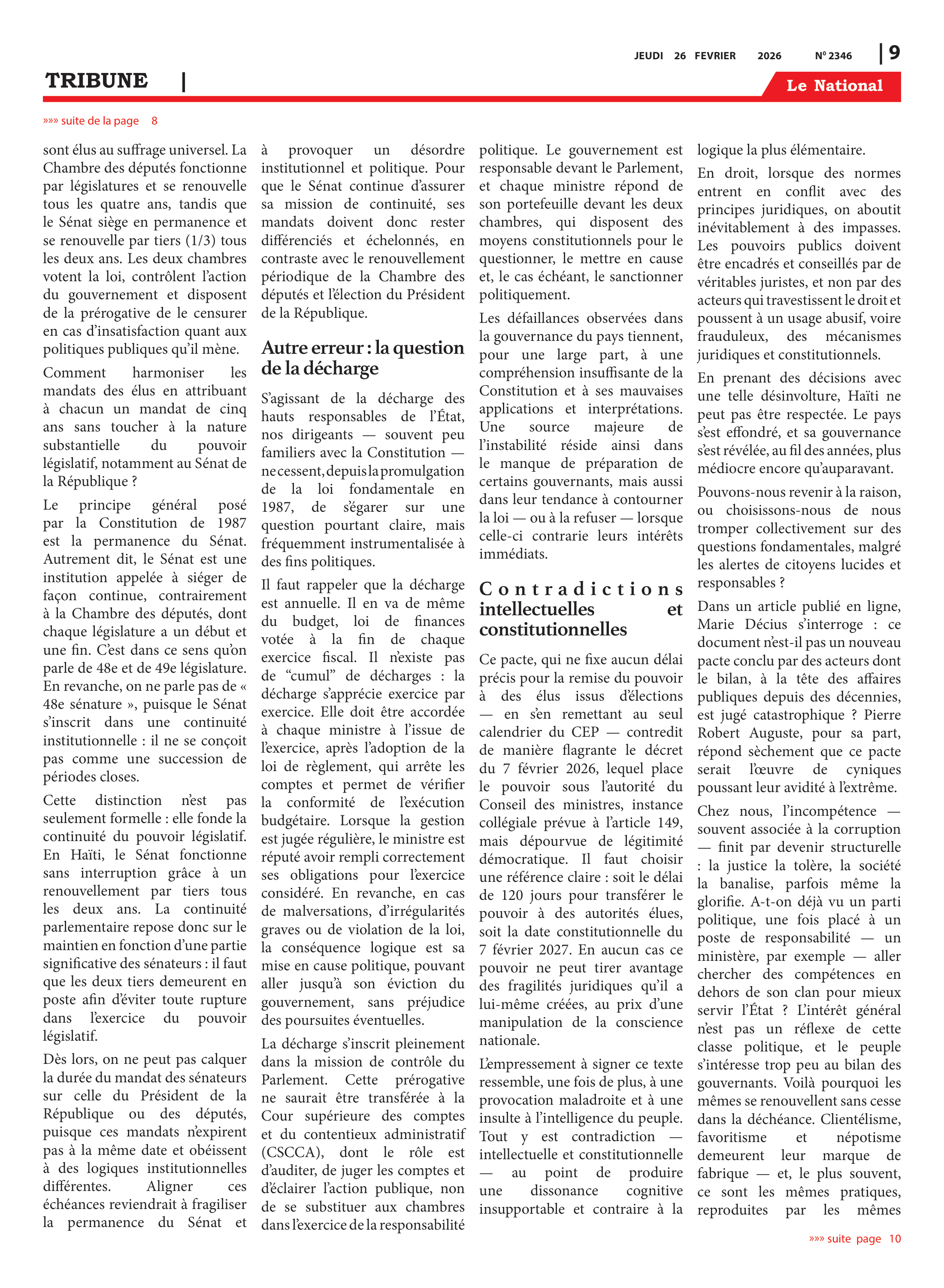 Page 9 de l'édition 2346