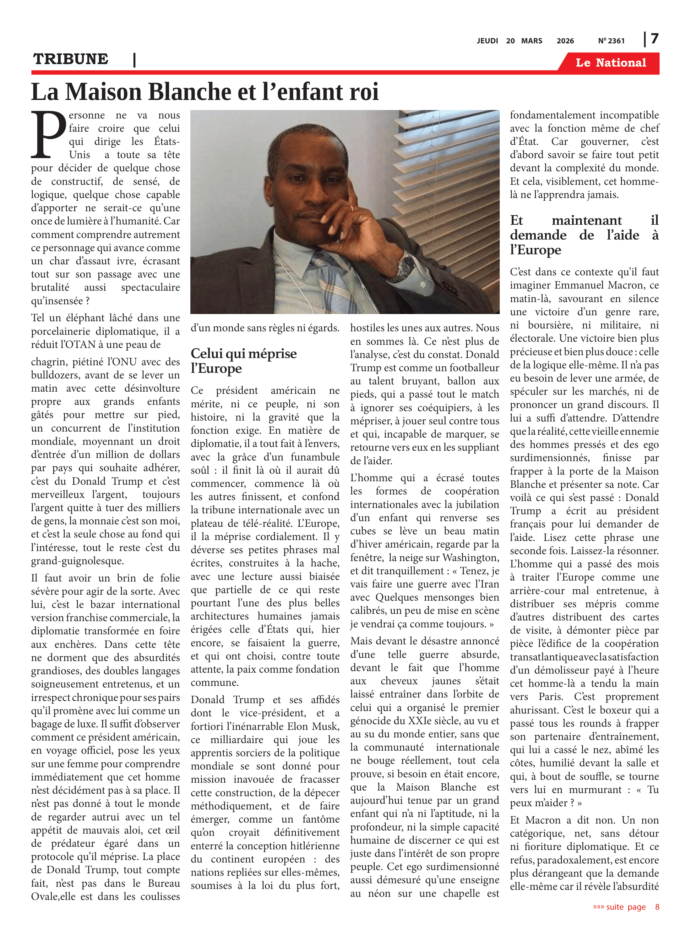 Page 7 de l'édition 2361