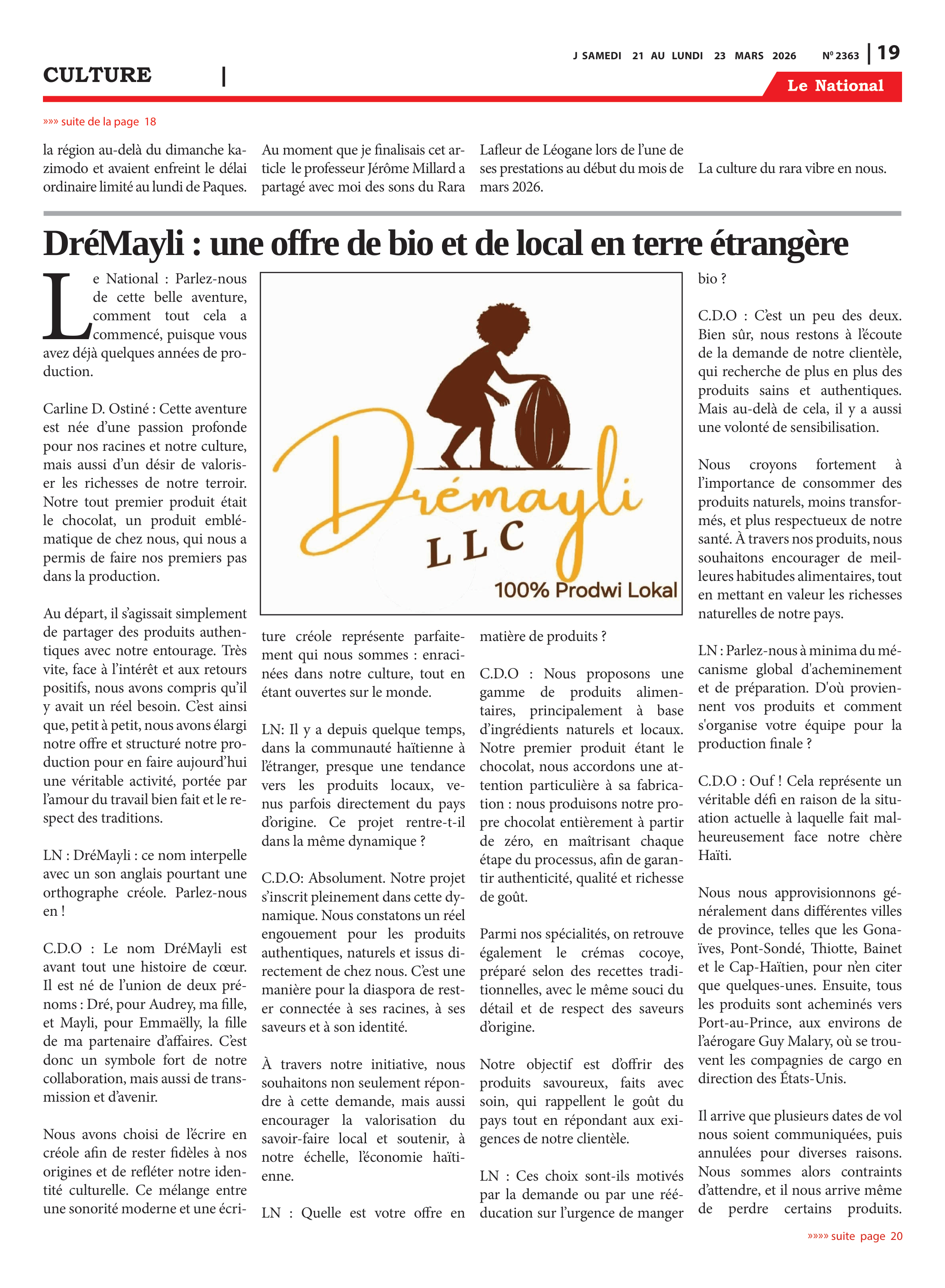 Page 19 de l'édition 2363