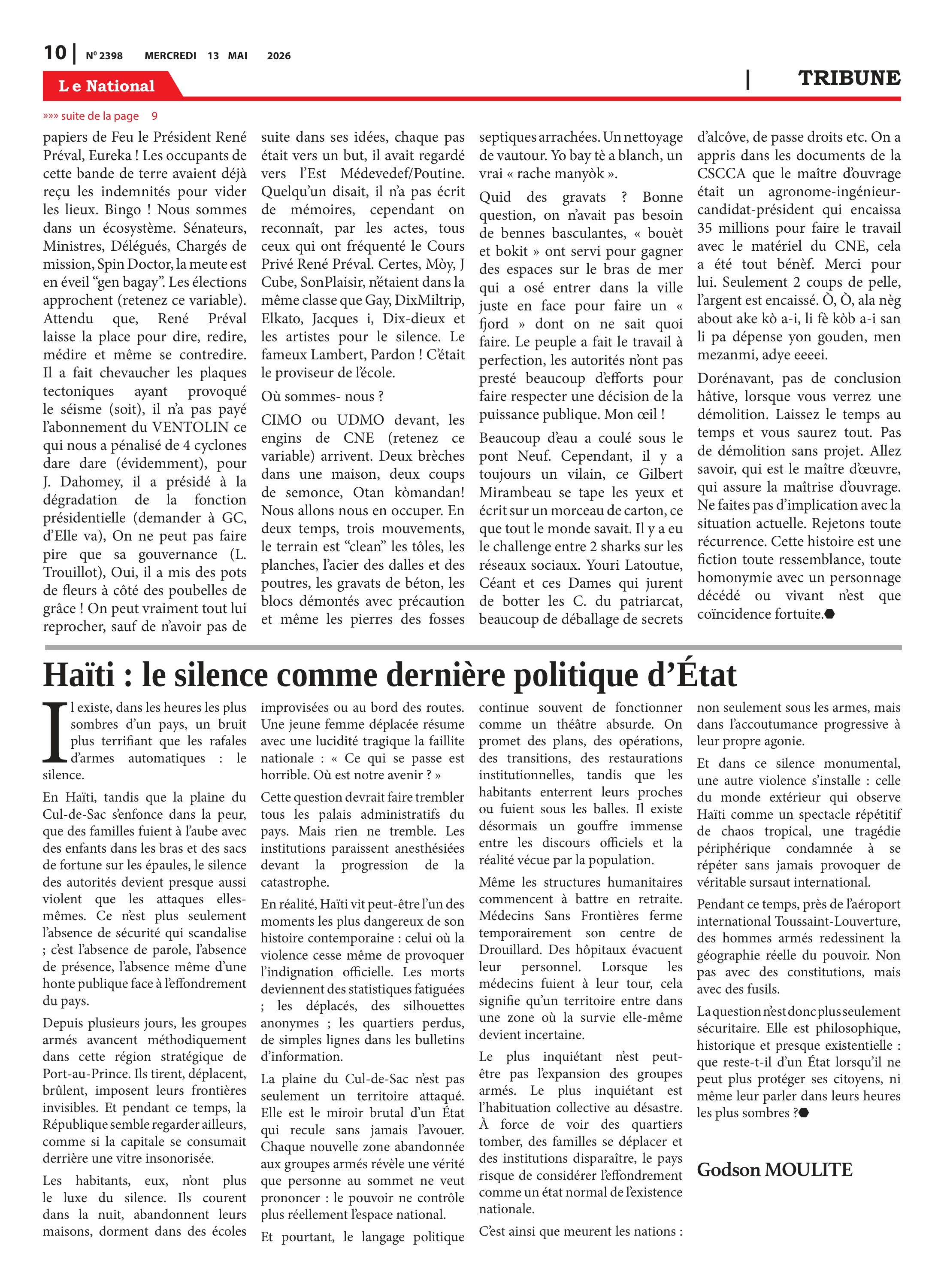 Page 10 de l'édition 2398