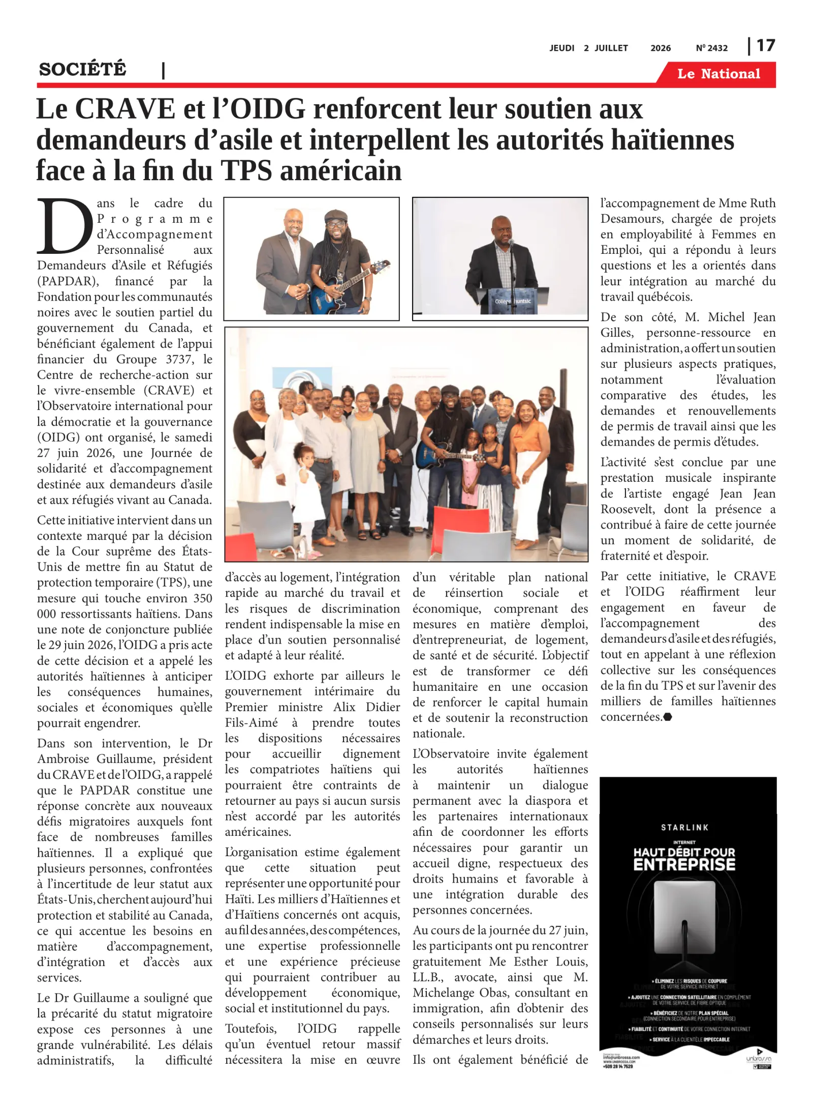Page 17 de l'édition 2432