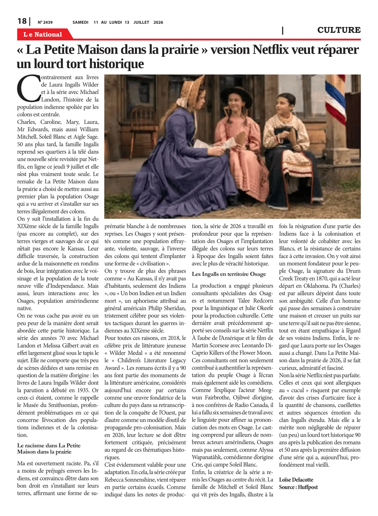 Page 18 de l'édition 2439
