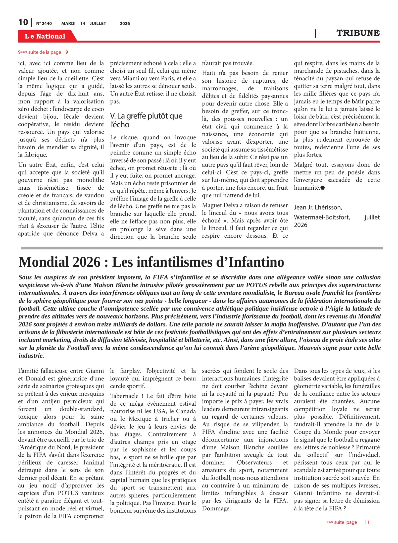 Page 10 de l'édition 2440