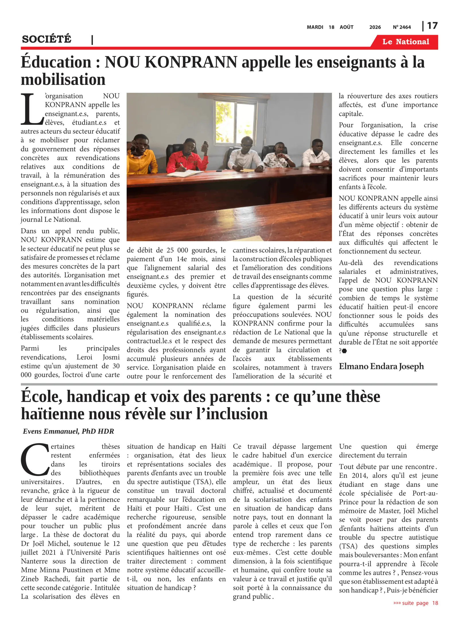 Page 17 de l'édition 2464