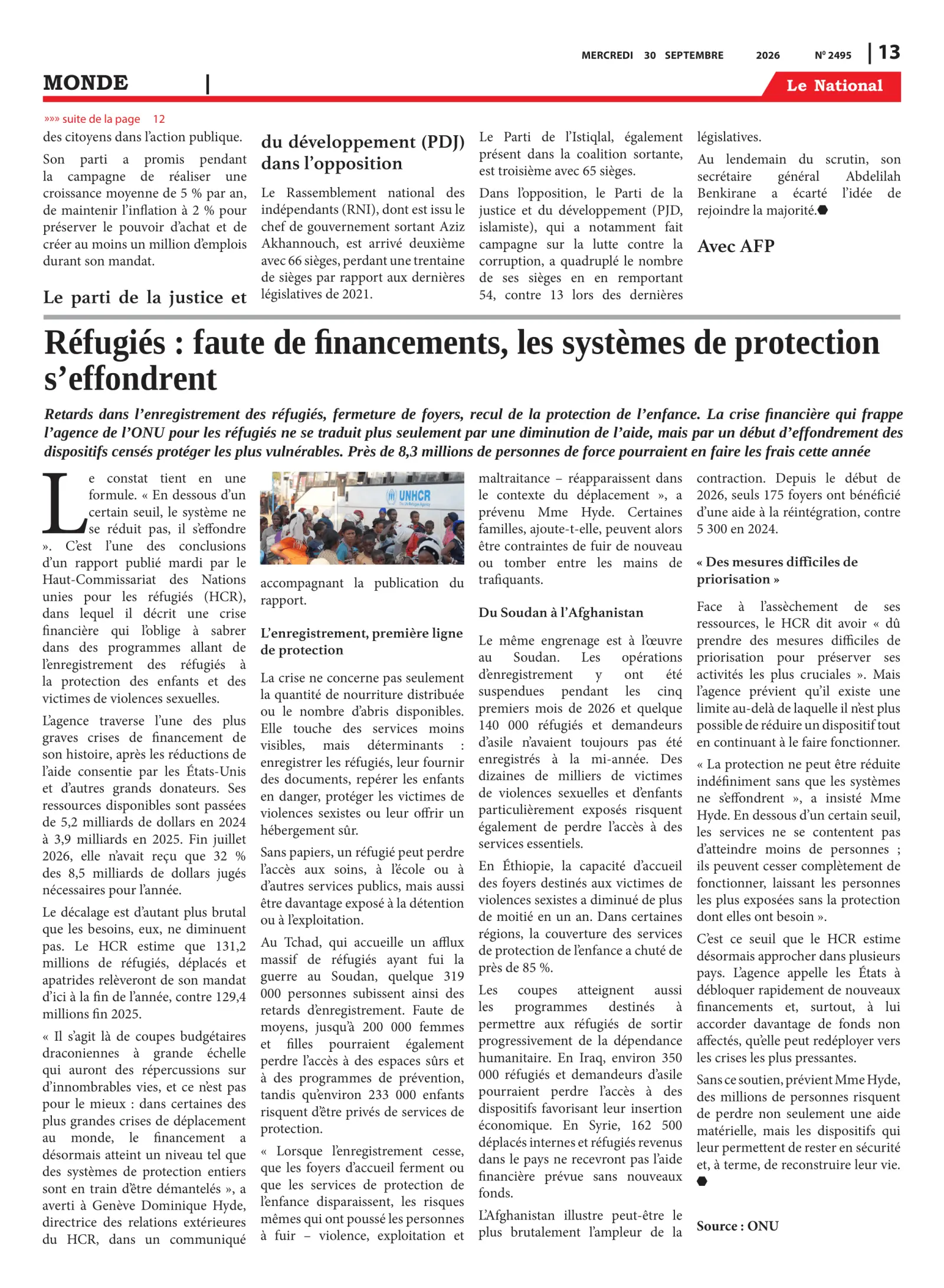 Page 13 de l'édition 2495