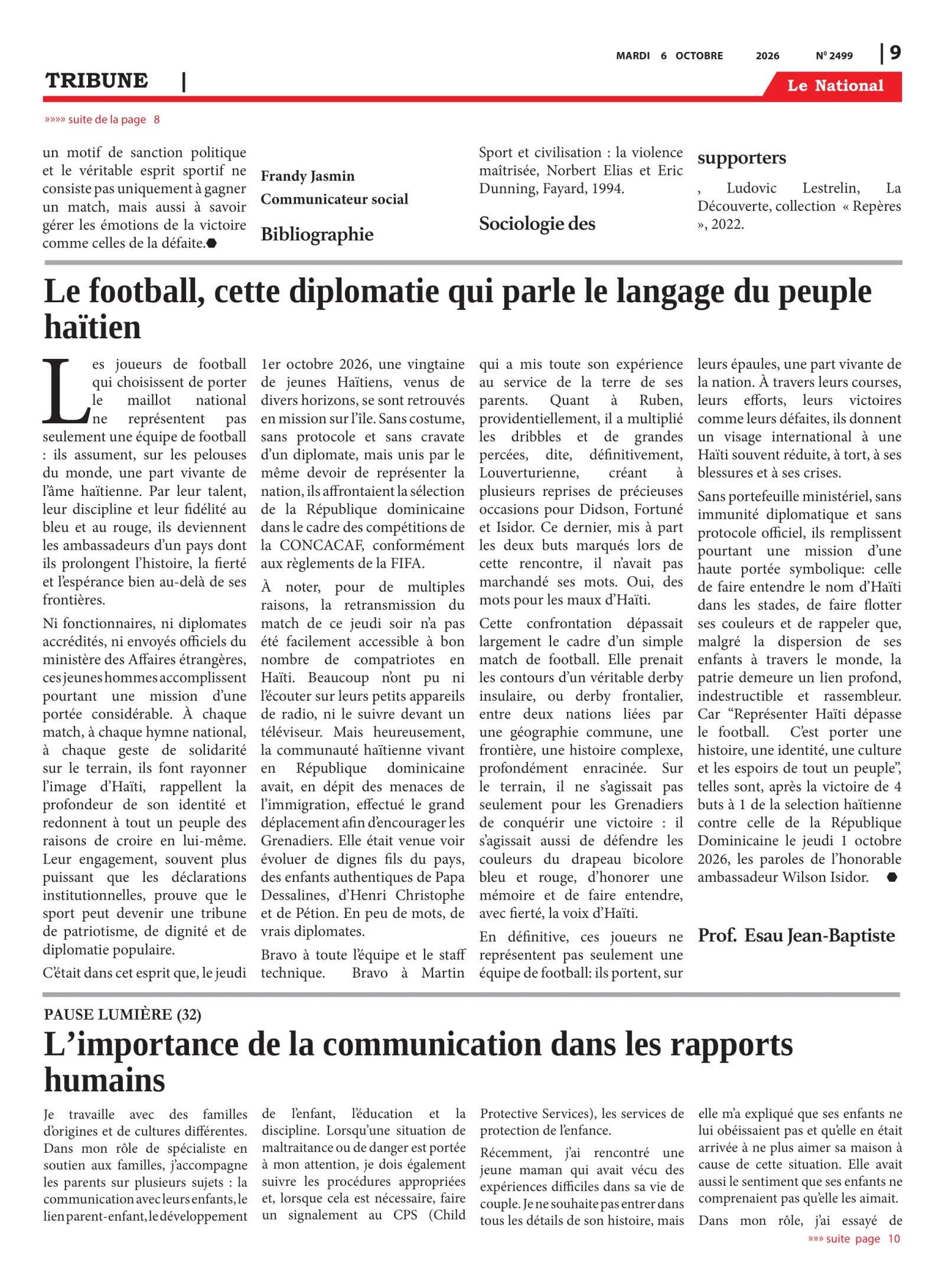 Page 9 de l'édition 2499