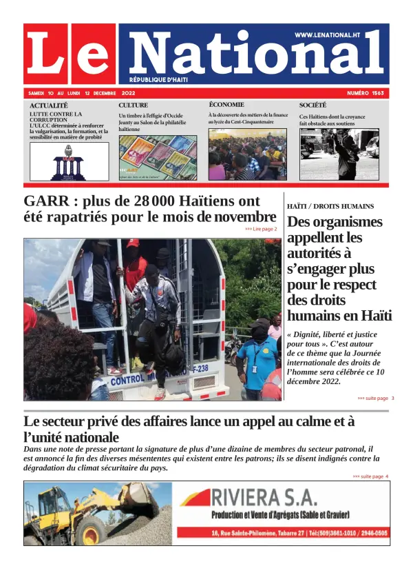 Une de l'édition 1563