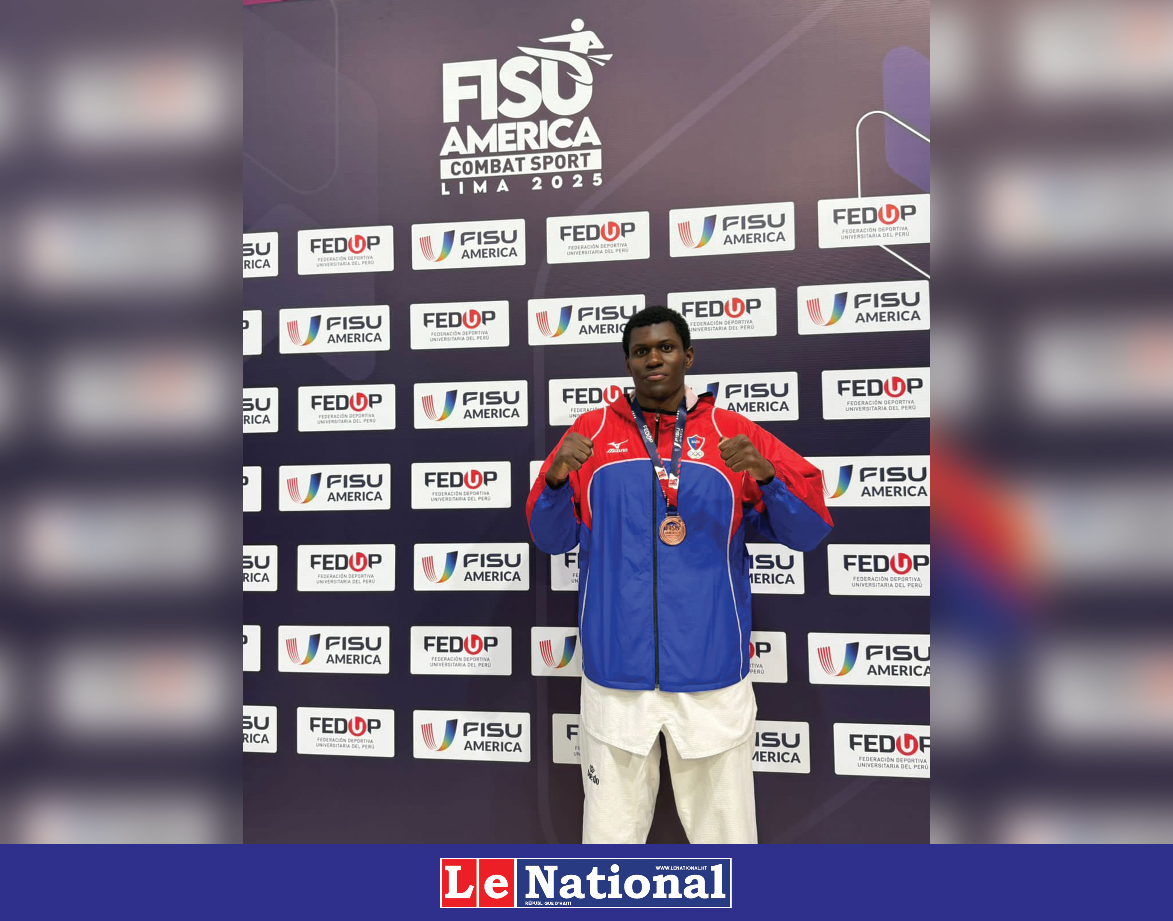 Bronze pour Achille Sanon au Panaméricain des sports de combat