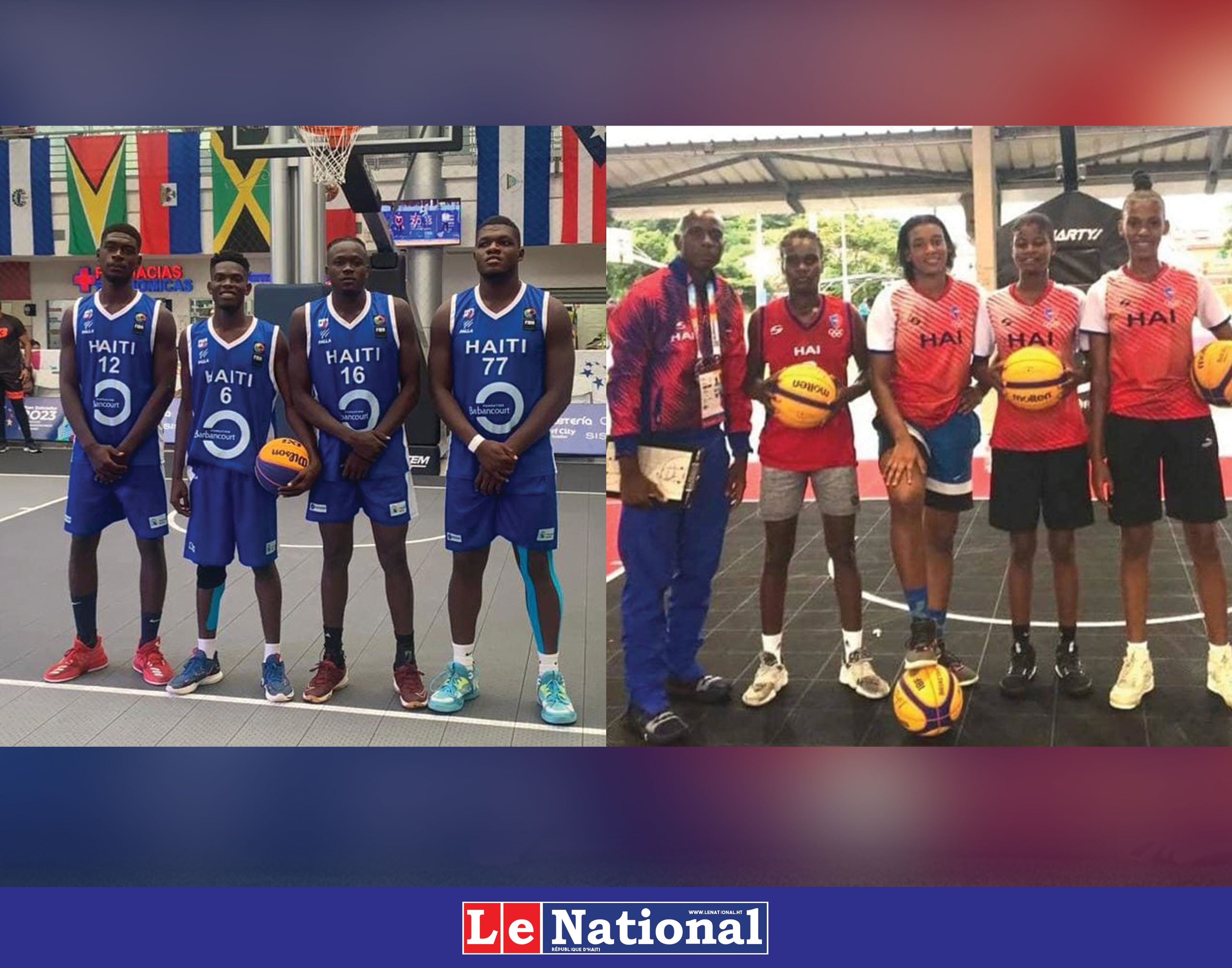 Haïti participera à la première édition de la Coupe des Caraïbes 3x3