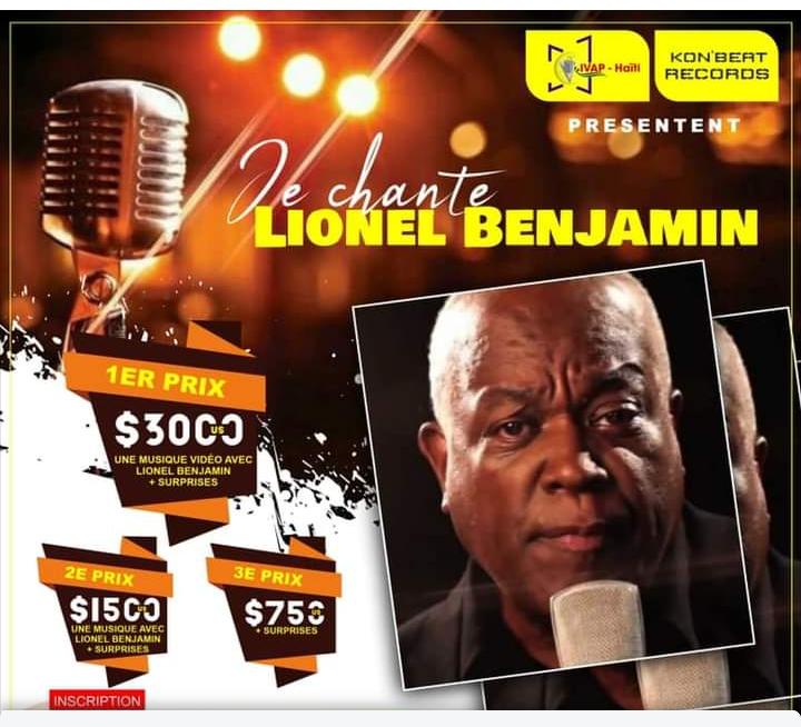 IVAP Haïti lance le concours : « Je chante Lionel Benjamin »