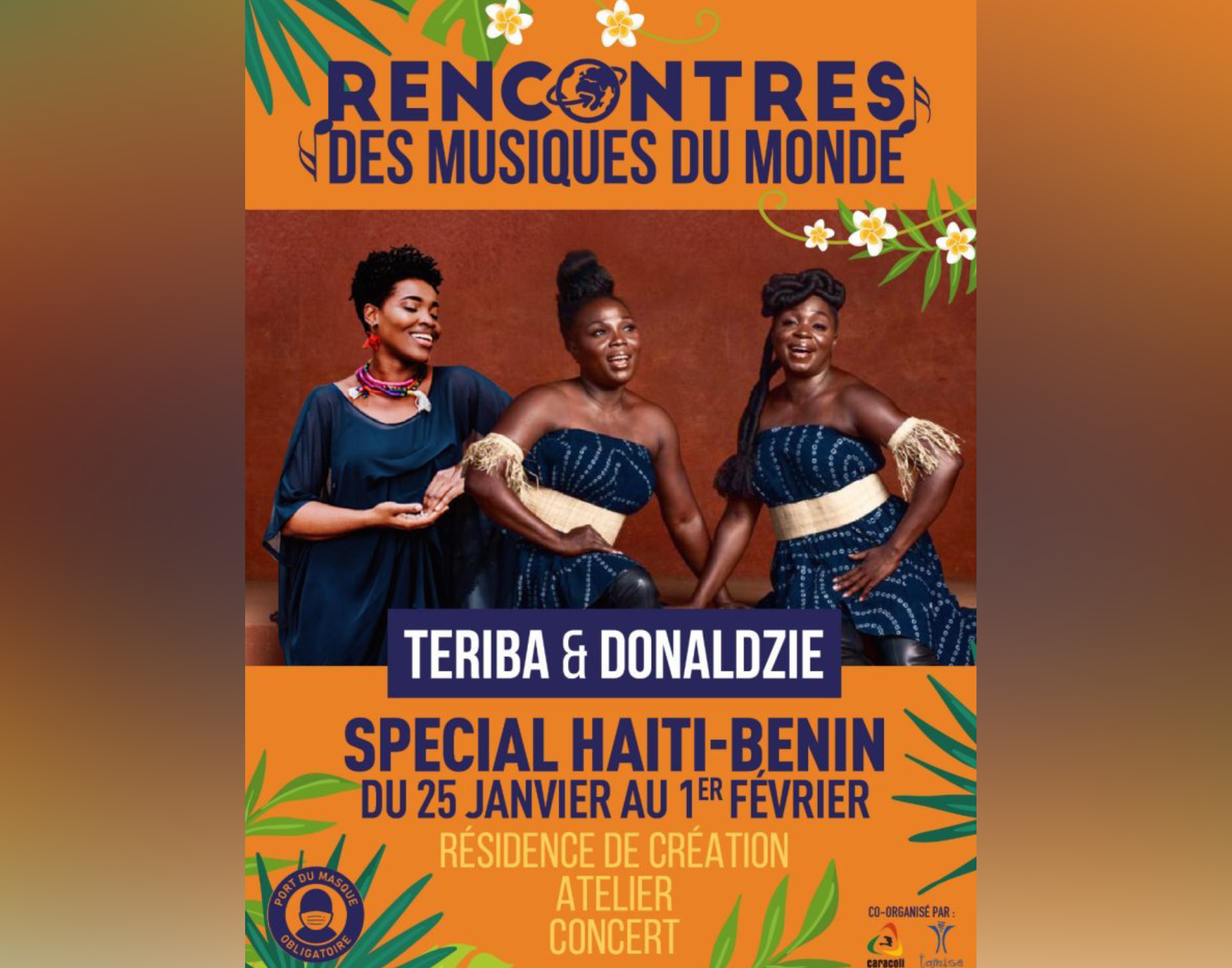 Une édition spéciale des Rencontres des musiques du monde met à l'honneur Haïti et Bénin