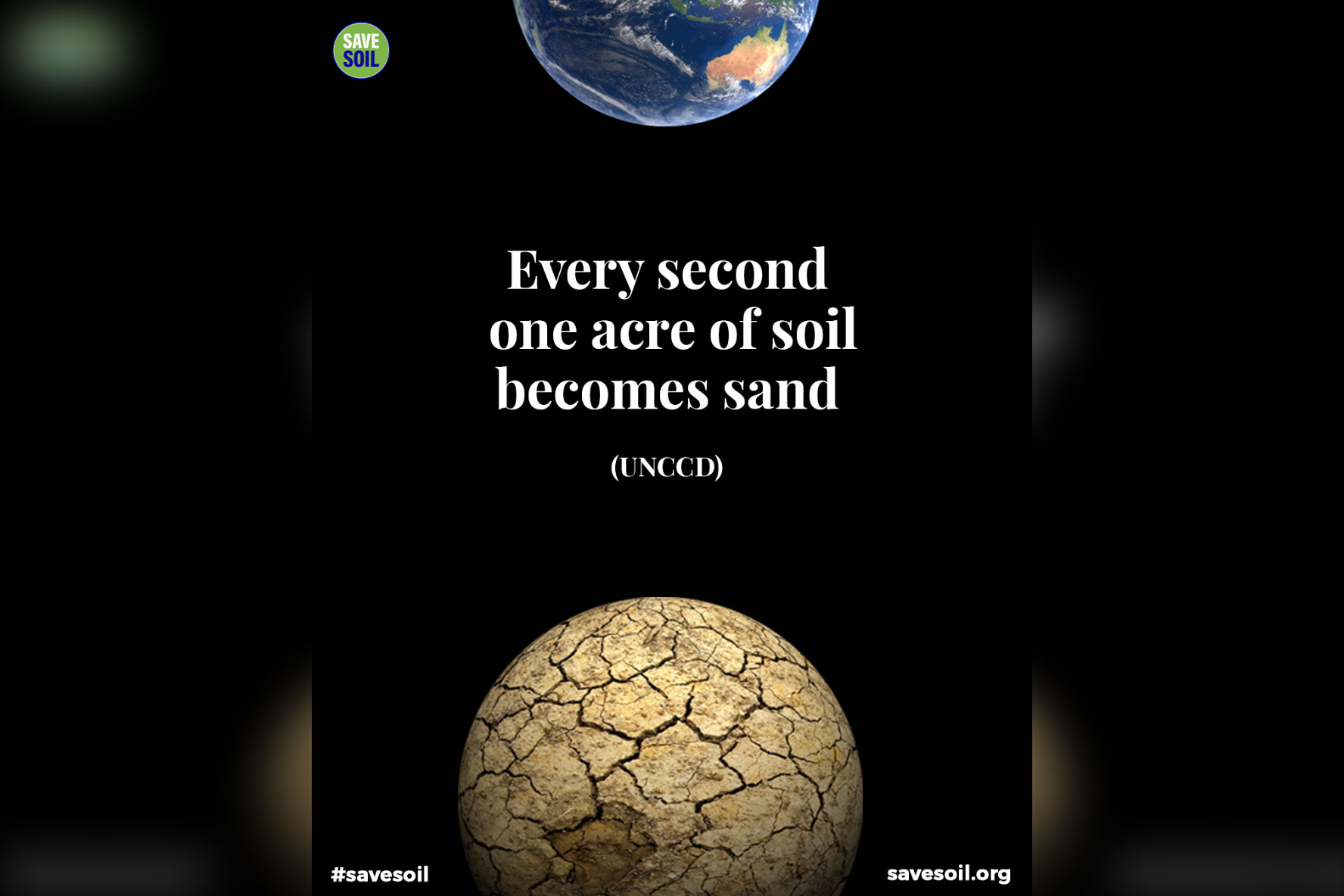 La santé de la terre, notre avenir