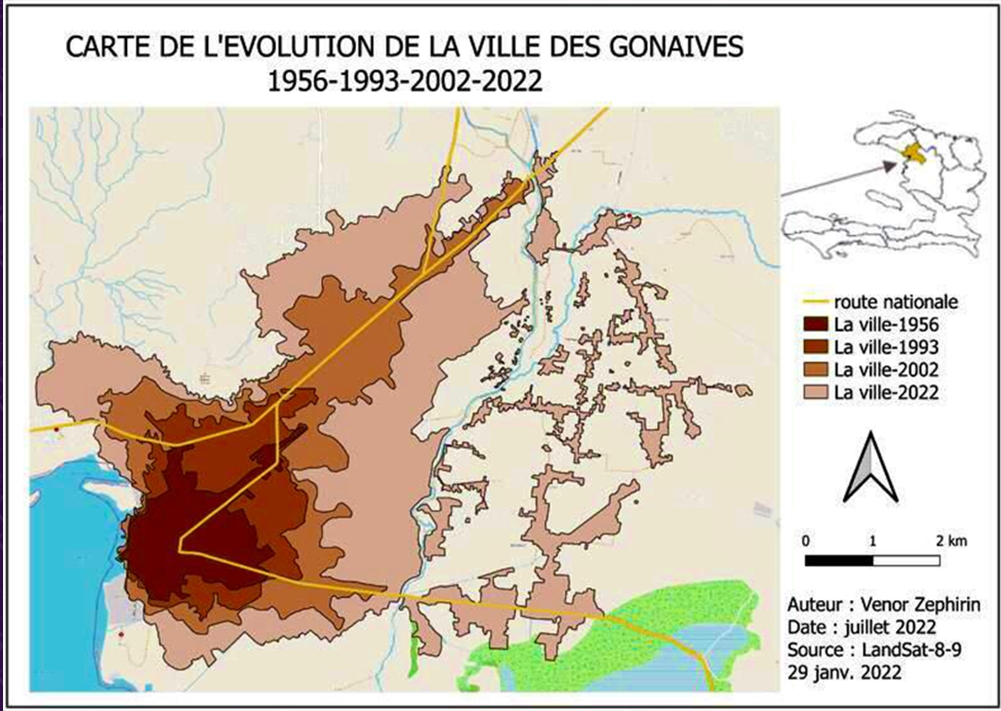La plaine des Gonaïves : terre agricole en proie à l’étalement urbain