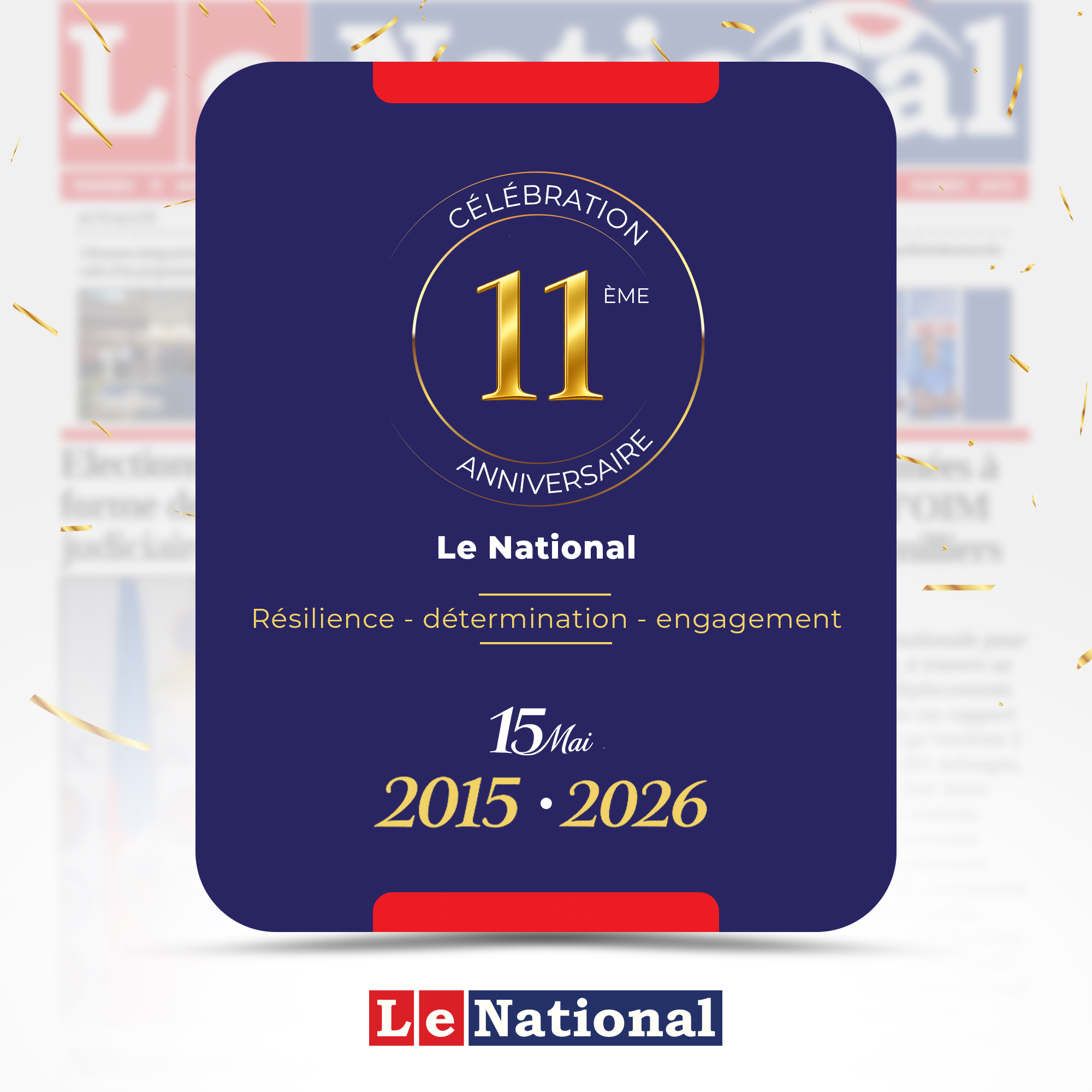  Onze longues années