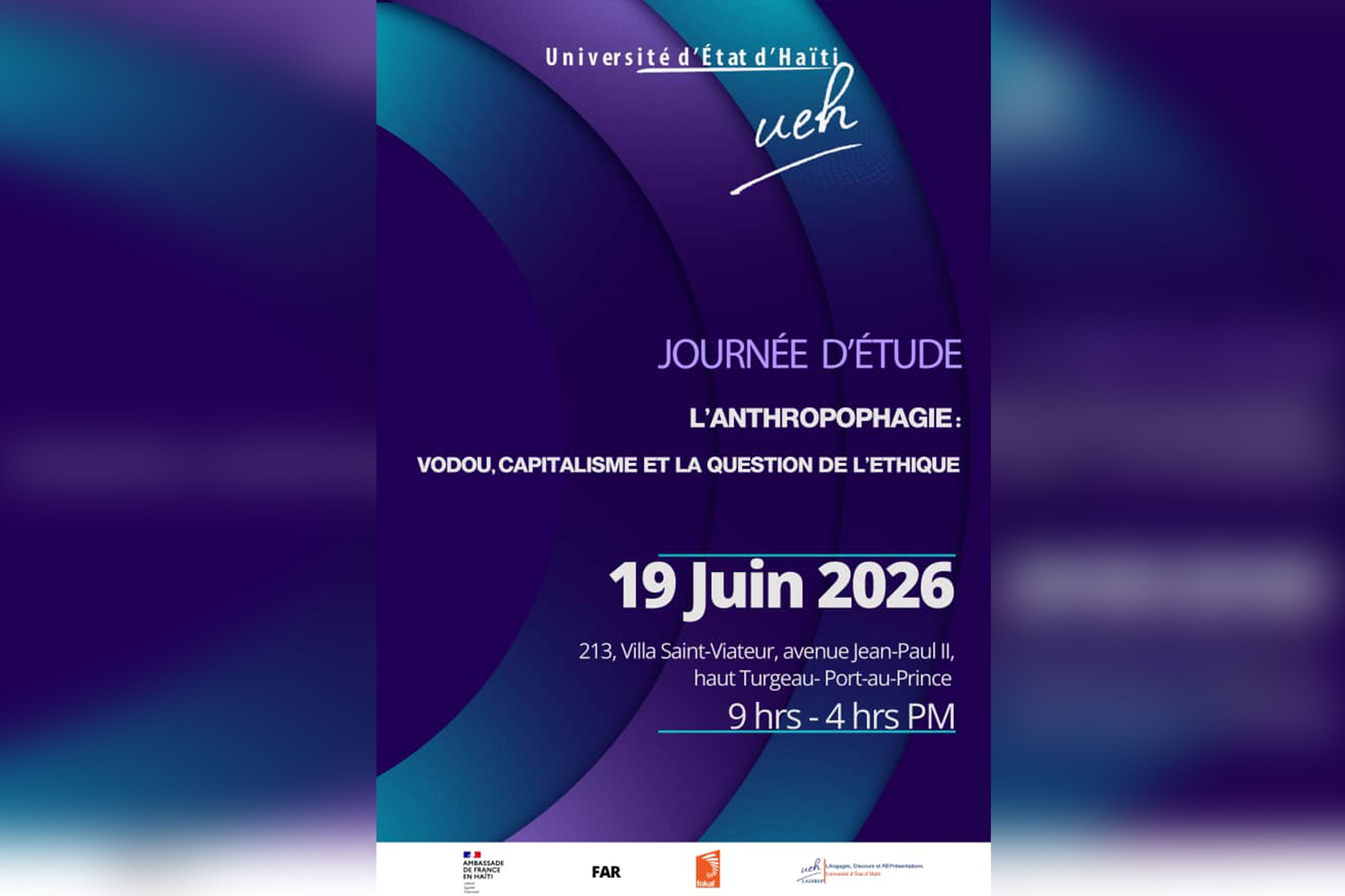 Vodou, capitalisme et éthique au cœur d’une journée d’étude organisée par le LADIREP