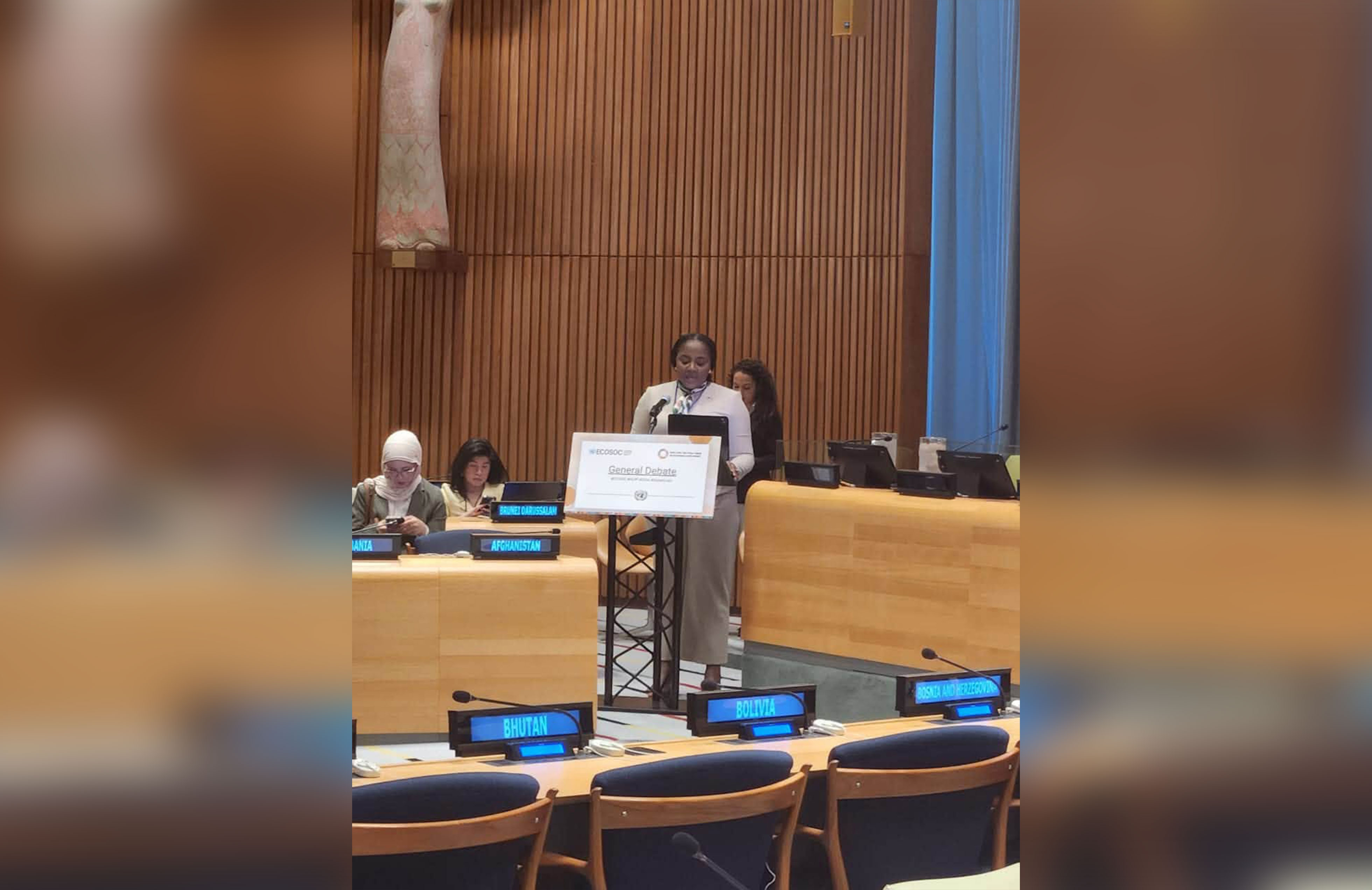 Ecosoc : La ministre haïtienne de la Planification et de la Coopération externe appelle  à une accélération de la mise en œuvre des Objectifs de développement durable