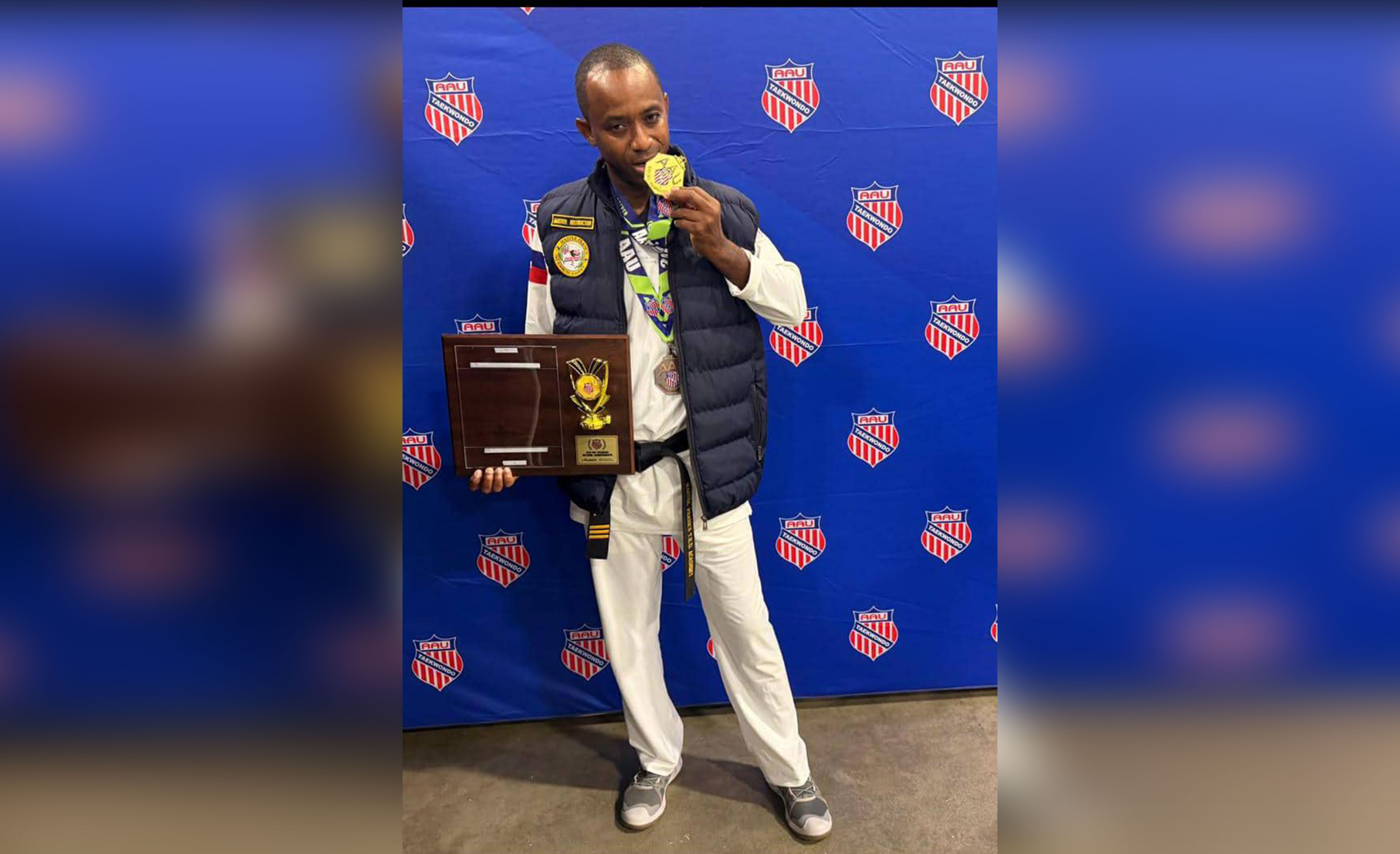 Otniel Moïse remporte l’or et le bronze aux Championnats nationaux des États-Unis