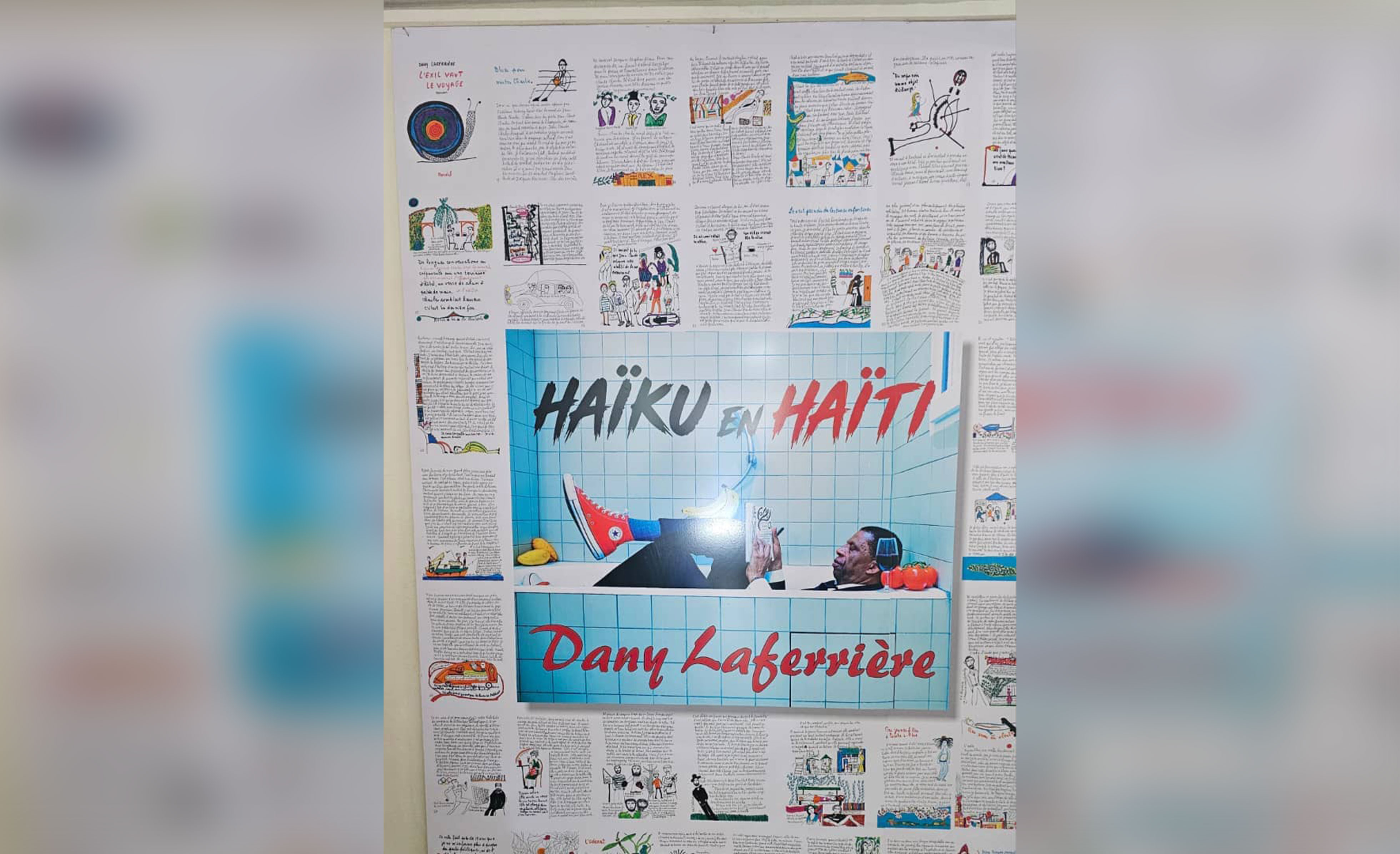 Dany Laferrière expose aux Ateliers Jérôme