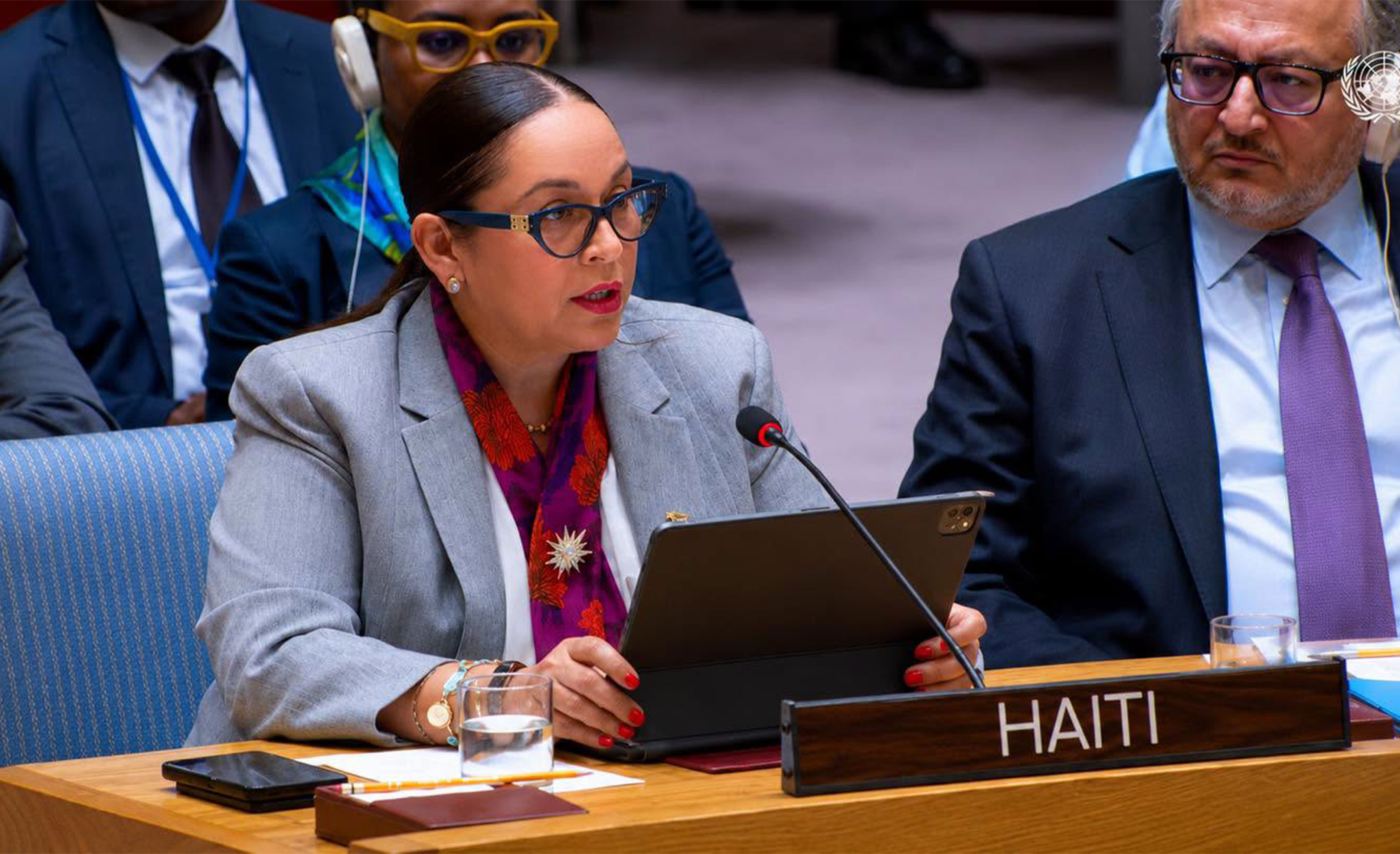 ONU : La ministre des Affaires étrangères, Raina Forbin, affirme qu’Haïti est prête pour les élections