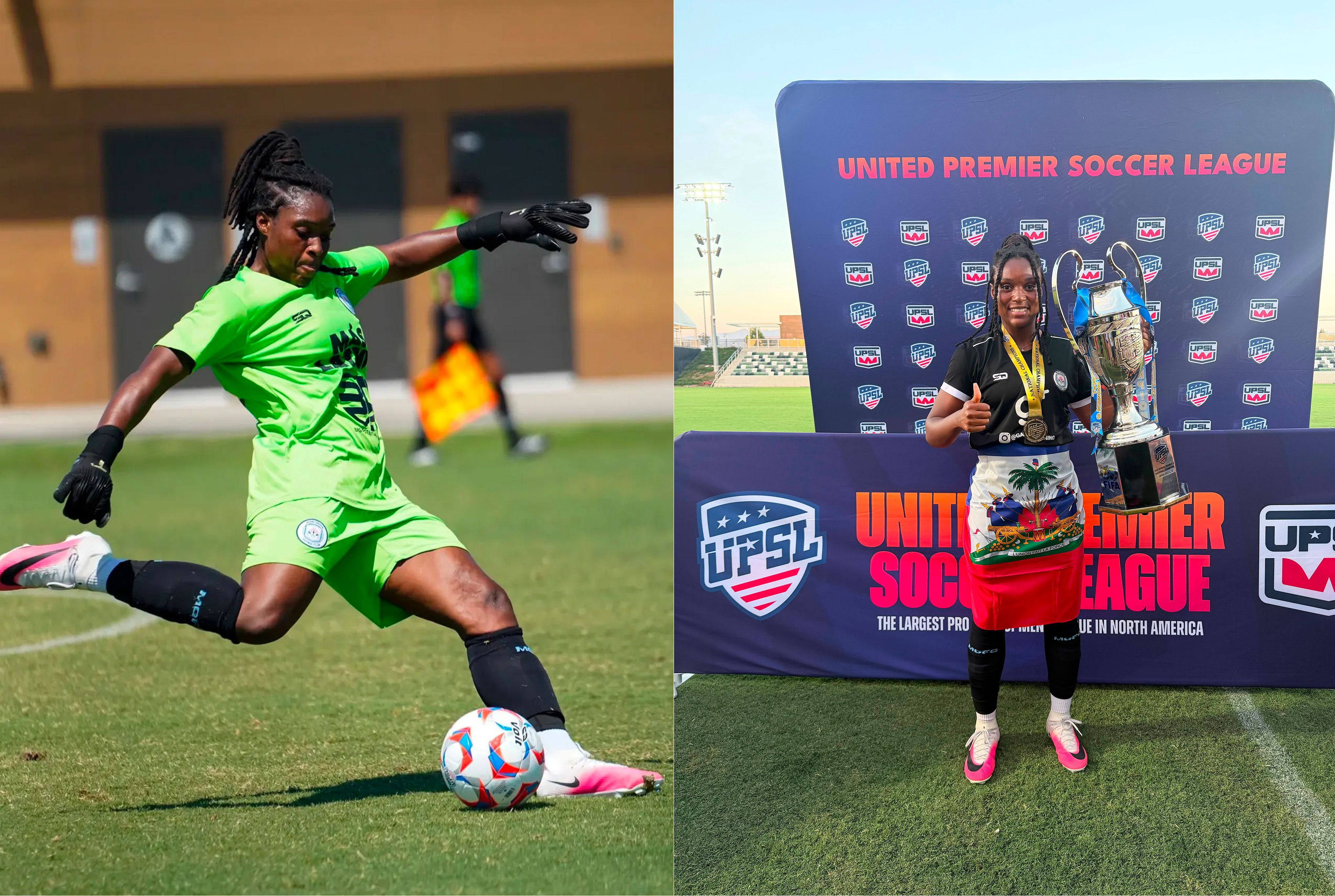 Kerly Théus, championne UPSL 2026