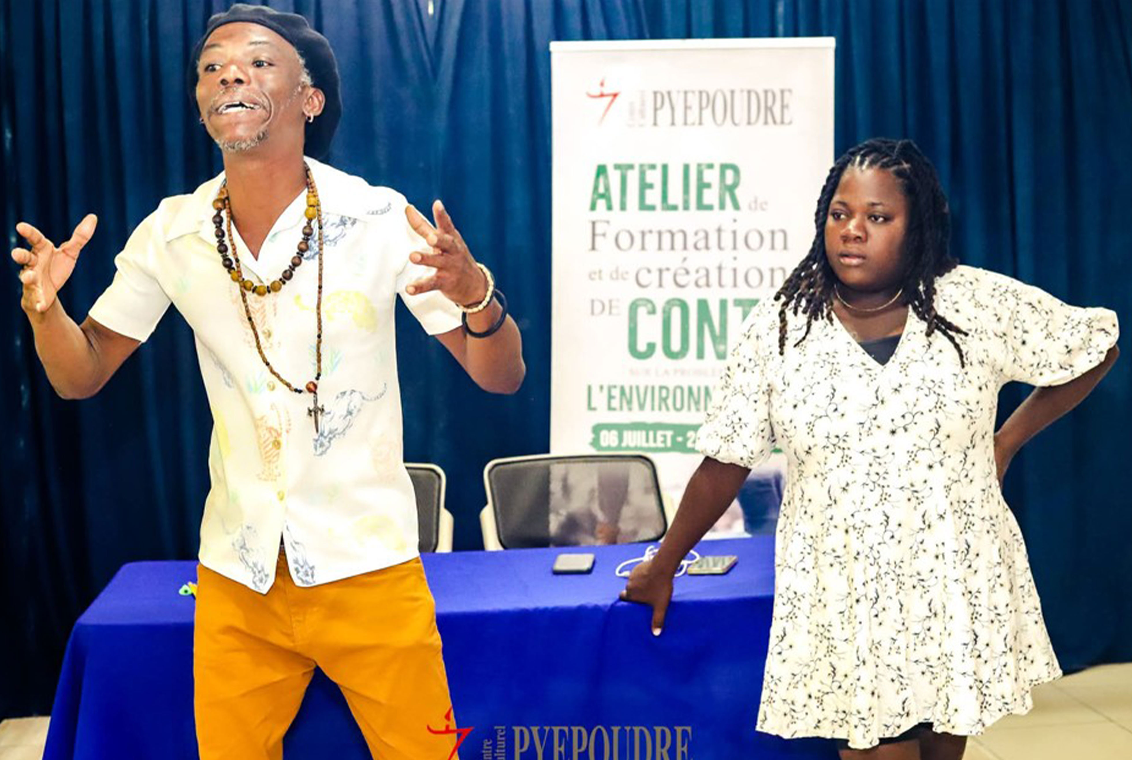Au Centre Culturel Pyepoudre, le conte devient un laboratoire d'éducation citoyenne et de conscience écologique