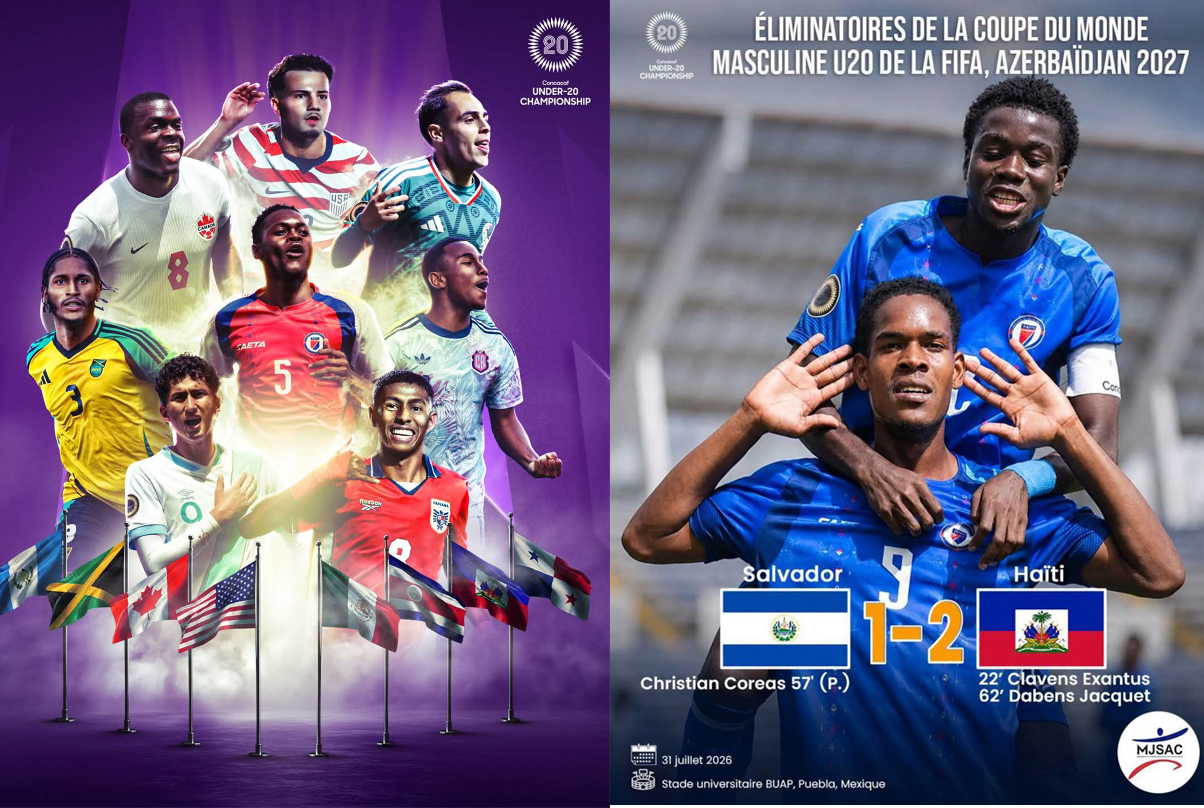 Haïti à 90 minutes de la Coupe du monde U-20 !