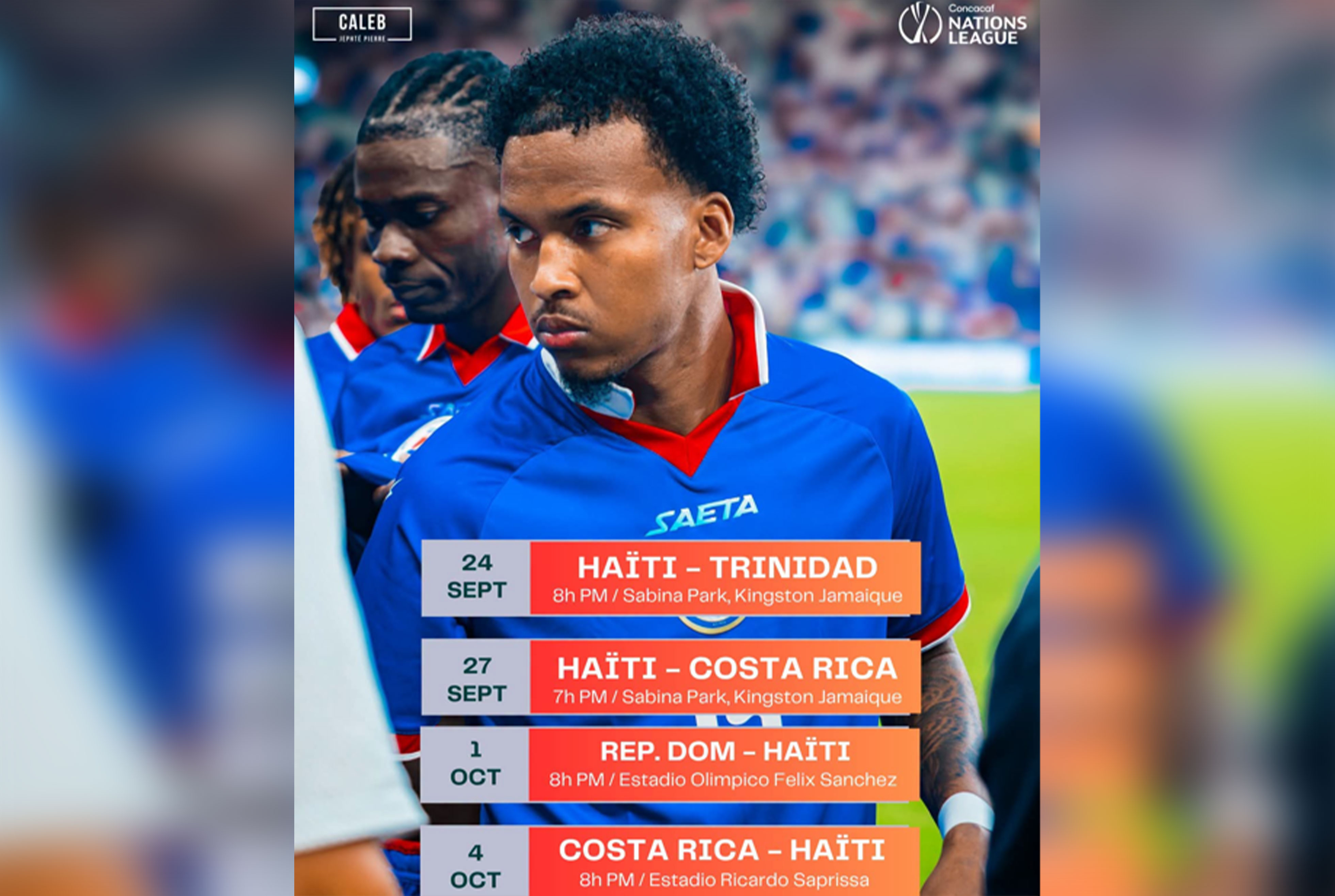 Le calendrier des matchs des Grenadiers en Ligue des Nations confirmé