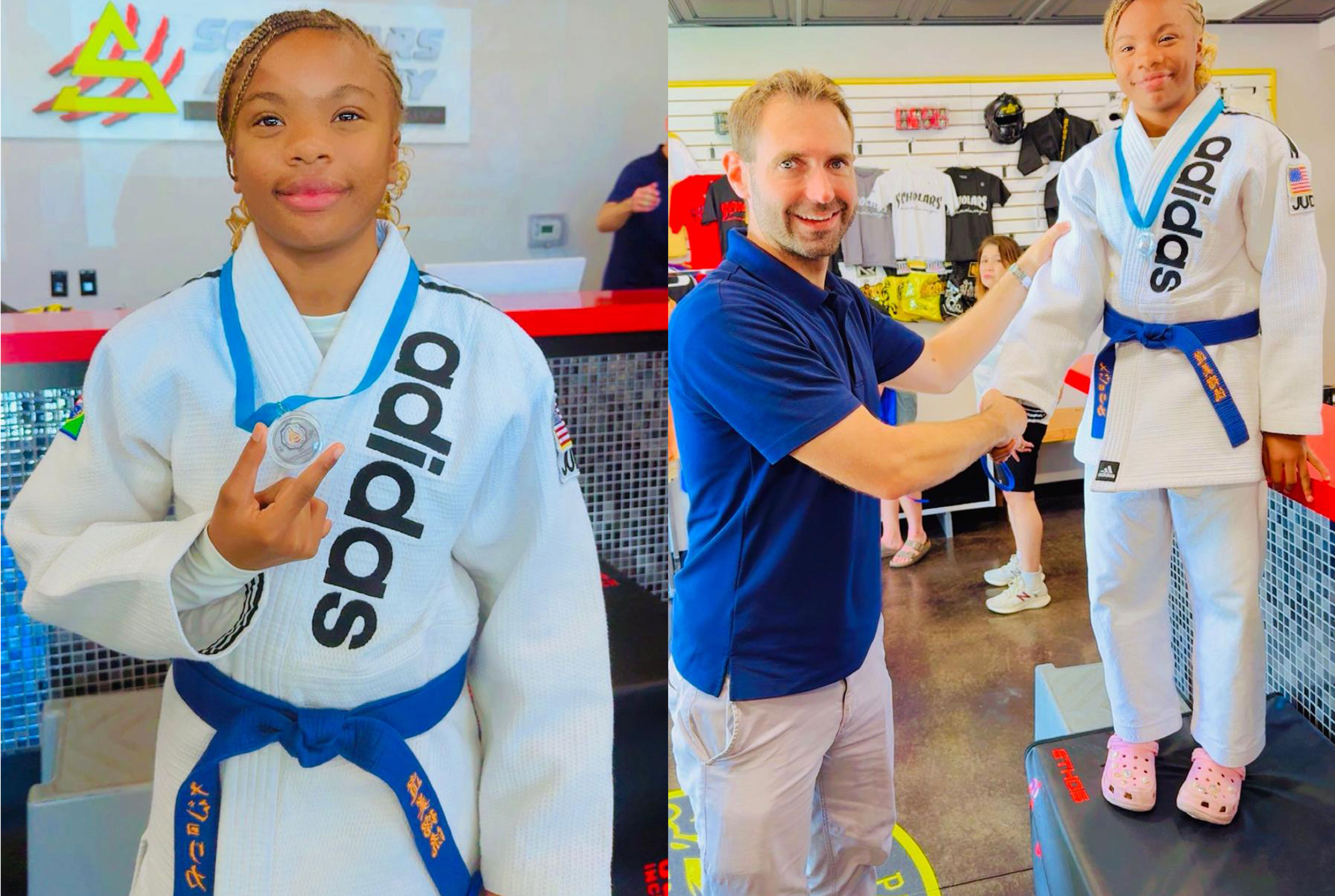 Mejorika Dorvil décroche une médaille d’argent au tournoi de Scholar Academy Judo