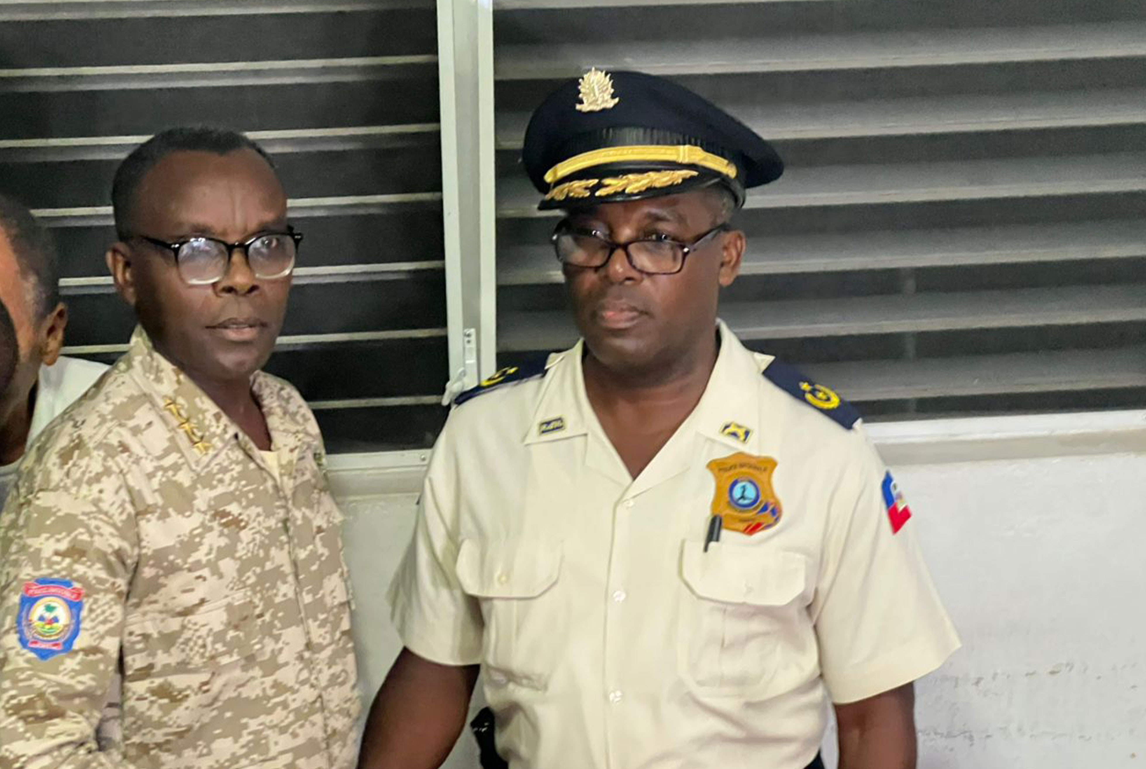 Commissaire Ketler Jean Pierre Morisseau installé au commissariat de Kenscoff