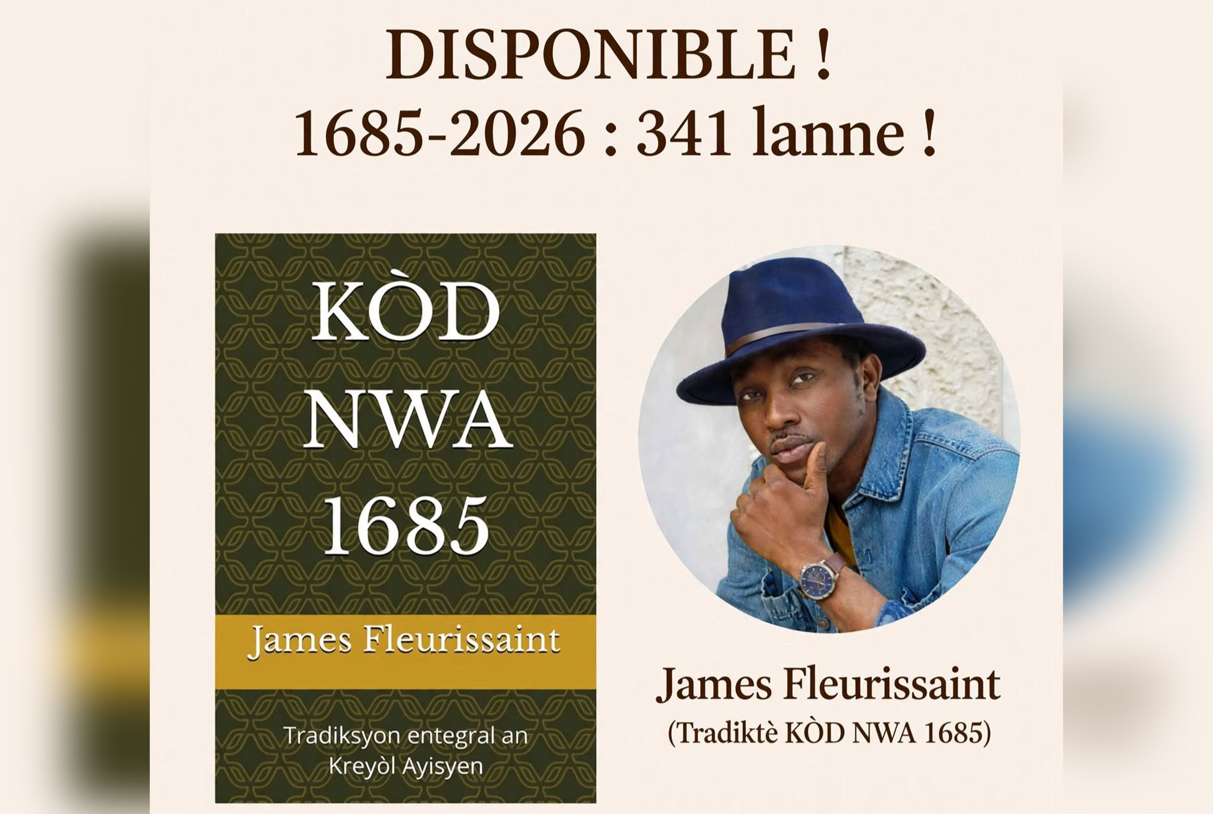KÒD NWA 1685 : quand James Fleurissant traduit les archives de la domination dans la langue de la mémoire
