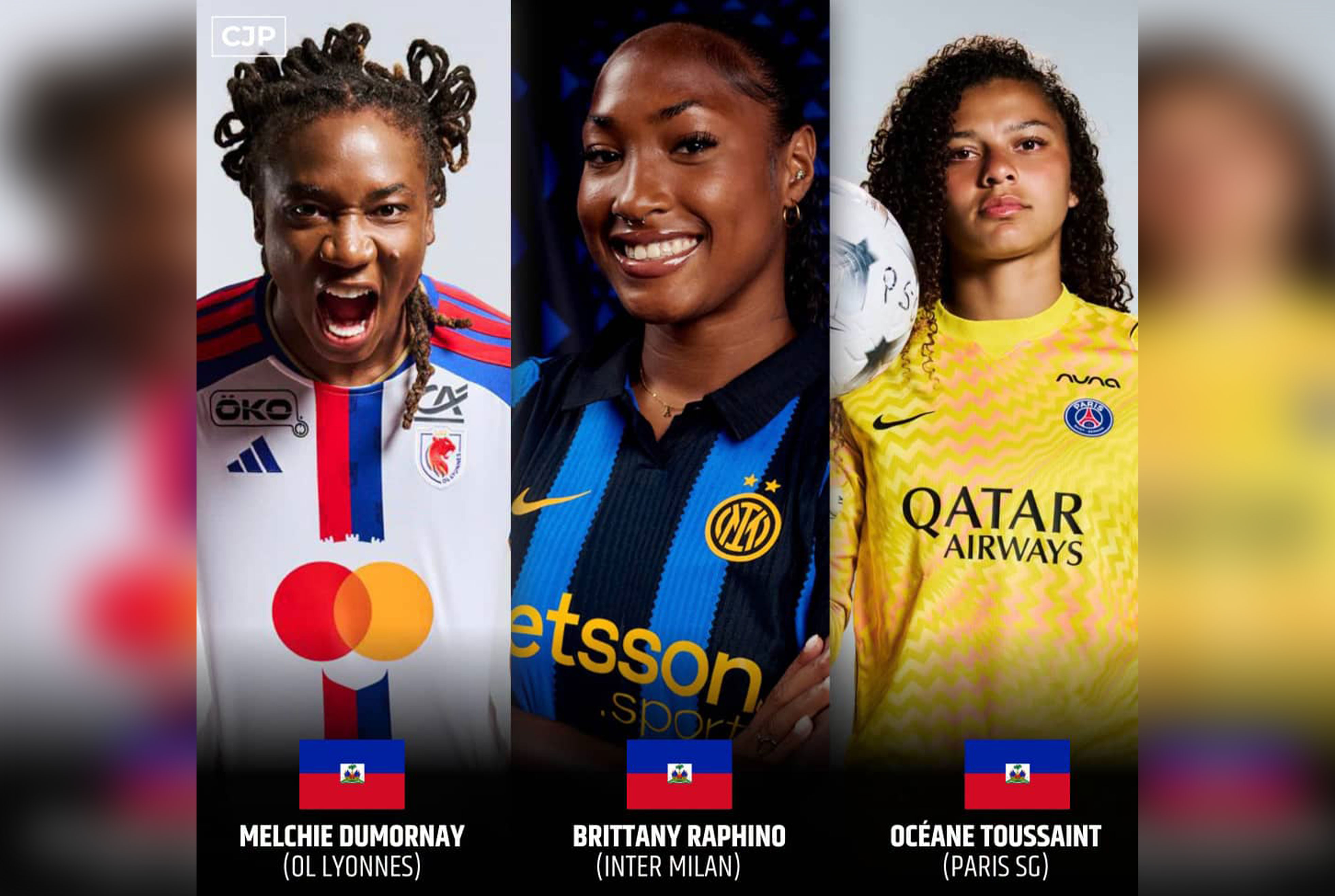 Le football féminin haïtien à la conquête de l’Europe