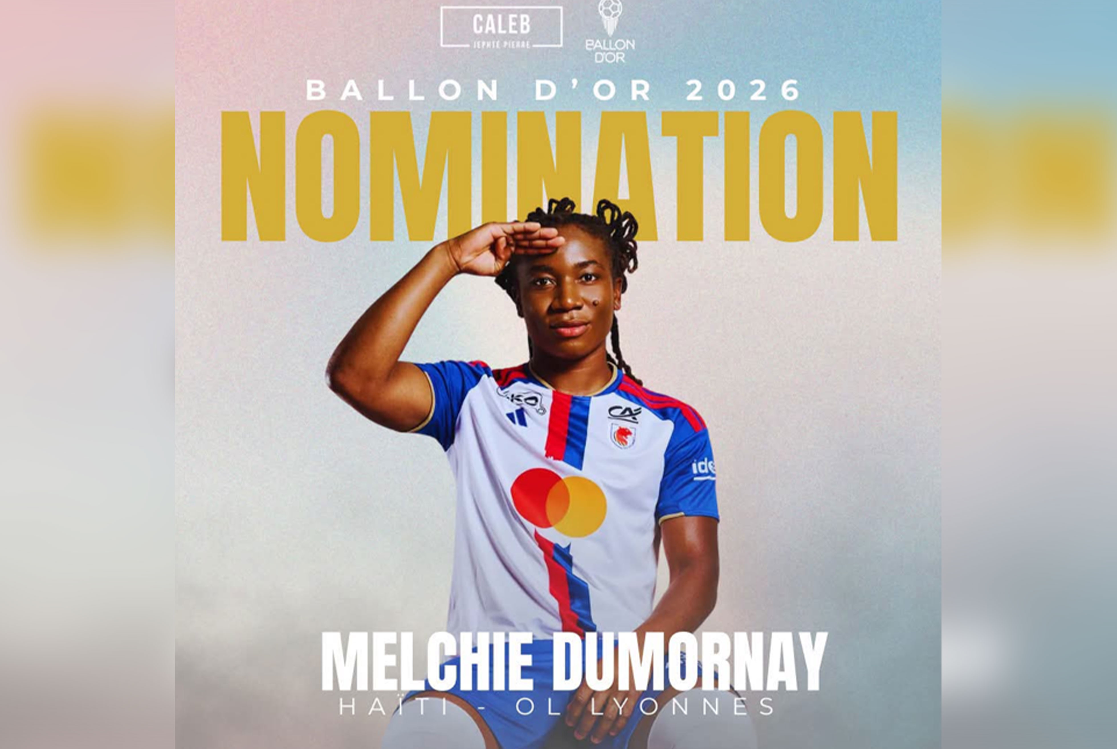 Melchie Daëlle Dumornay en lice pour le Ballon d’Or 2026