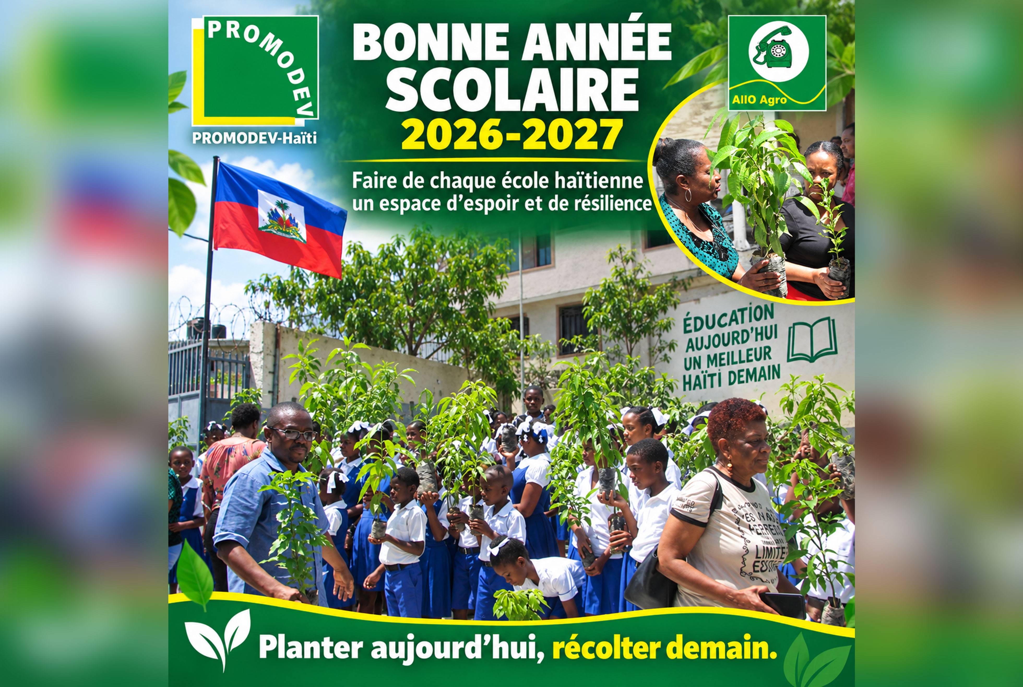 Bonne année scolaire 2026-2027 : faire de chaque école haïtienne un espace d’espoir et de résilience