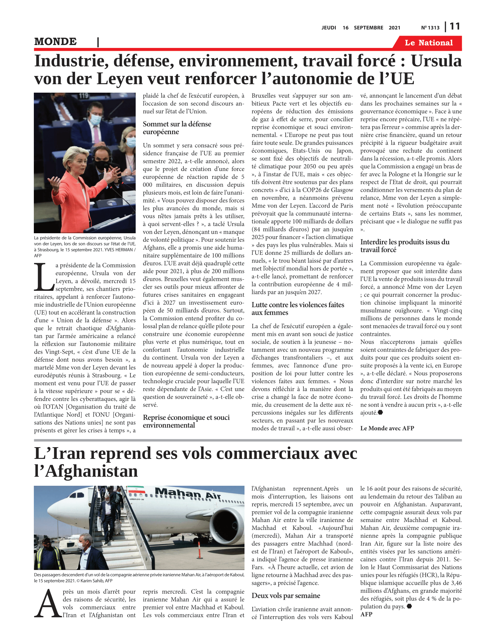 Page 11 de l'édition 1313