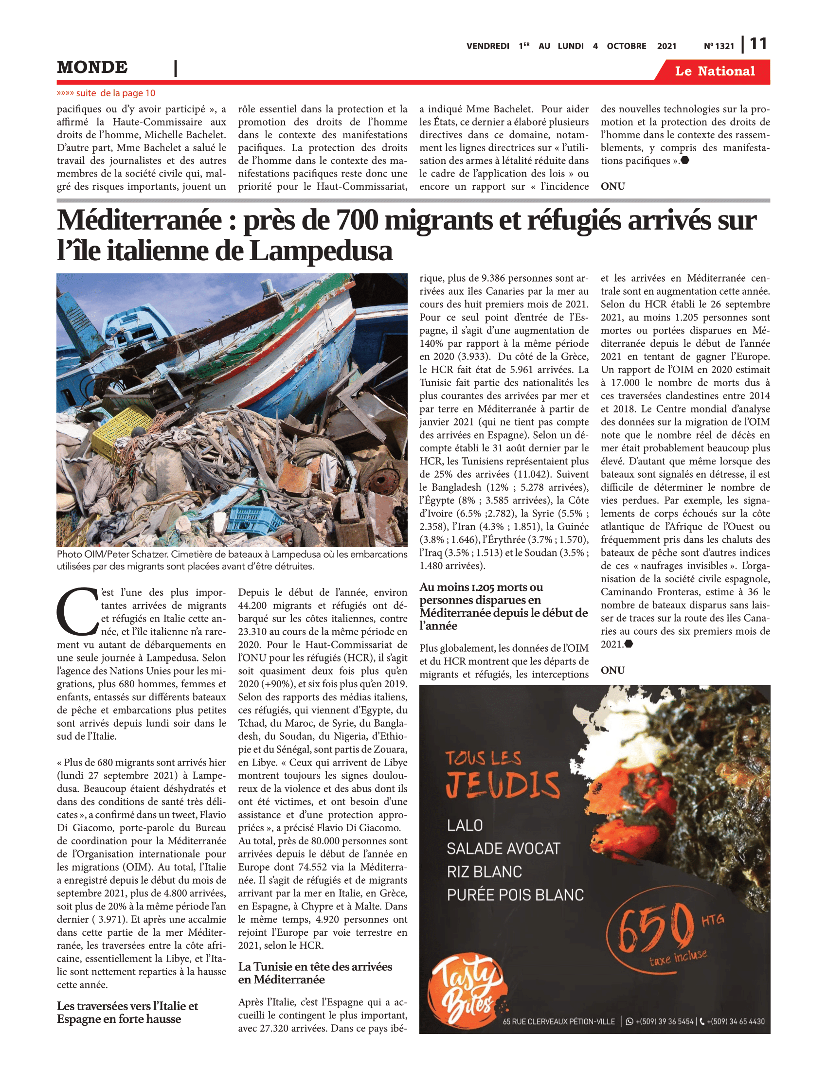 Page 11 de l'édition 1321
