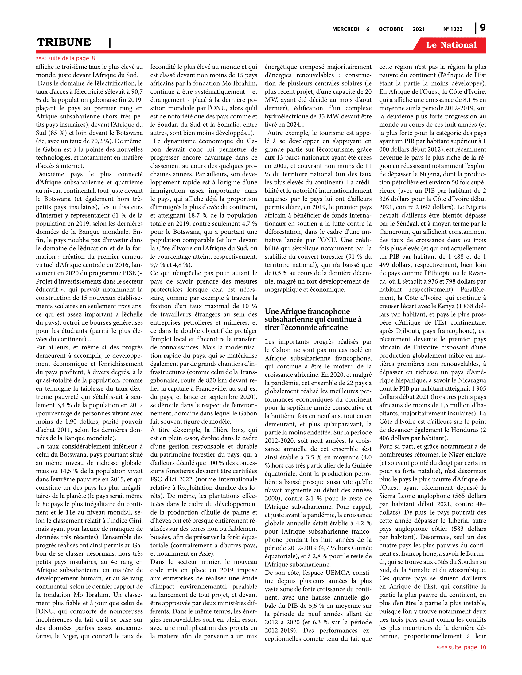 Page 9 de l'édition 1323