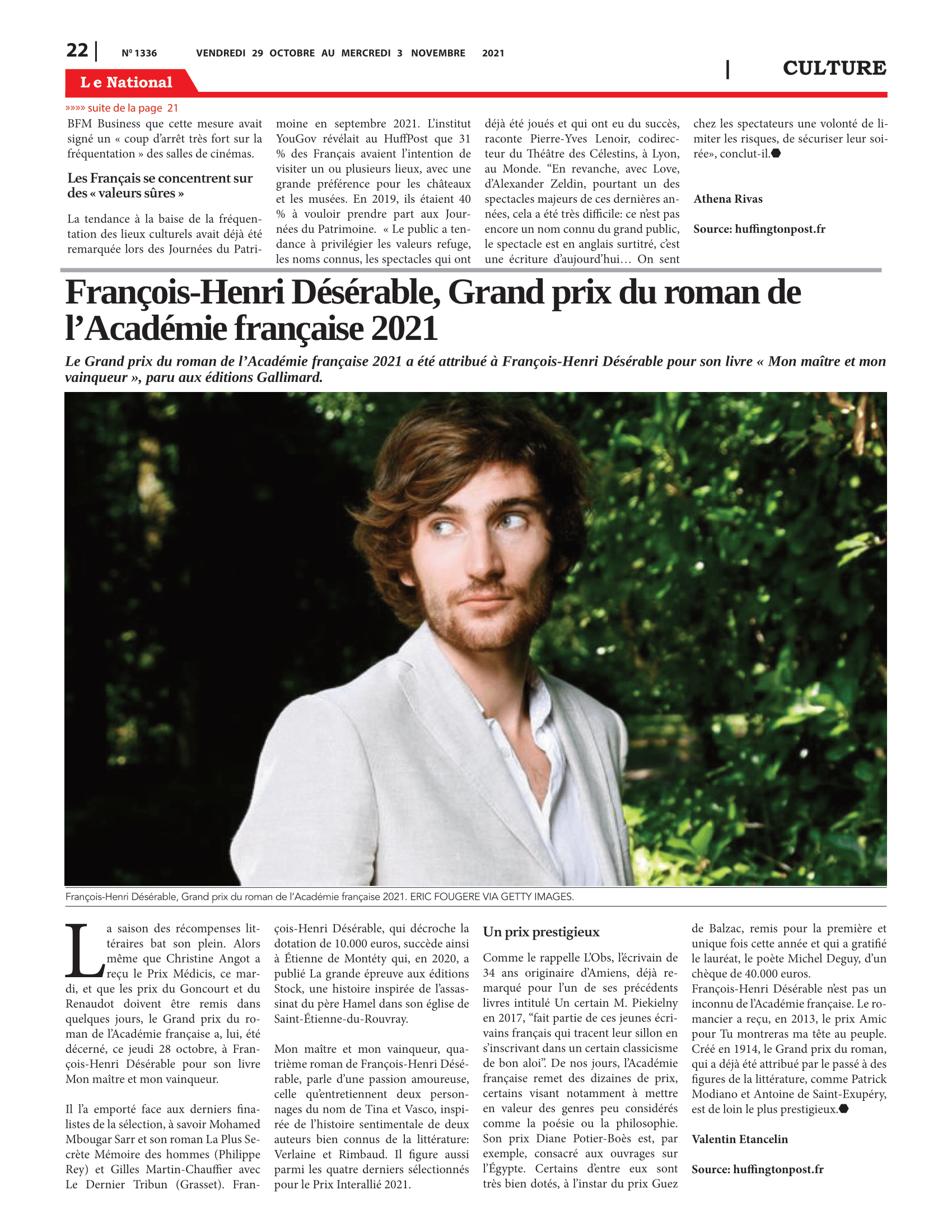Page 22 de l'édition 1336