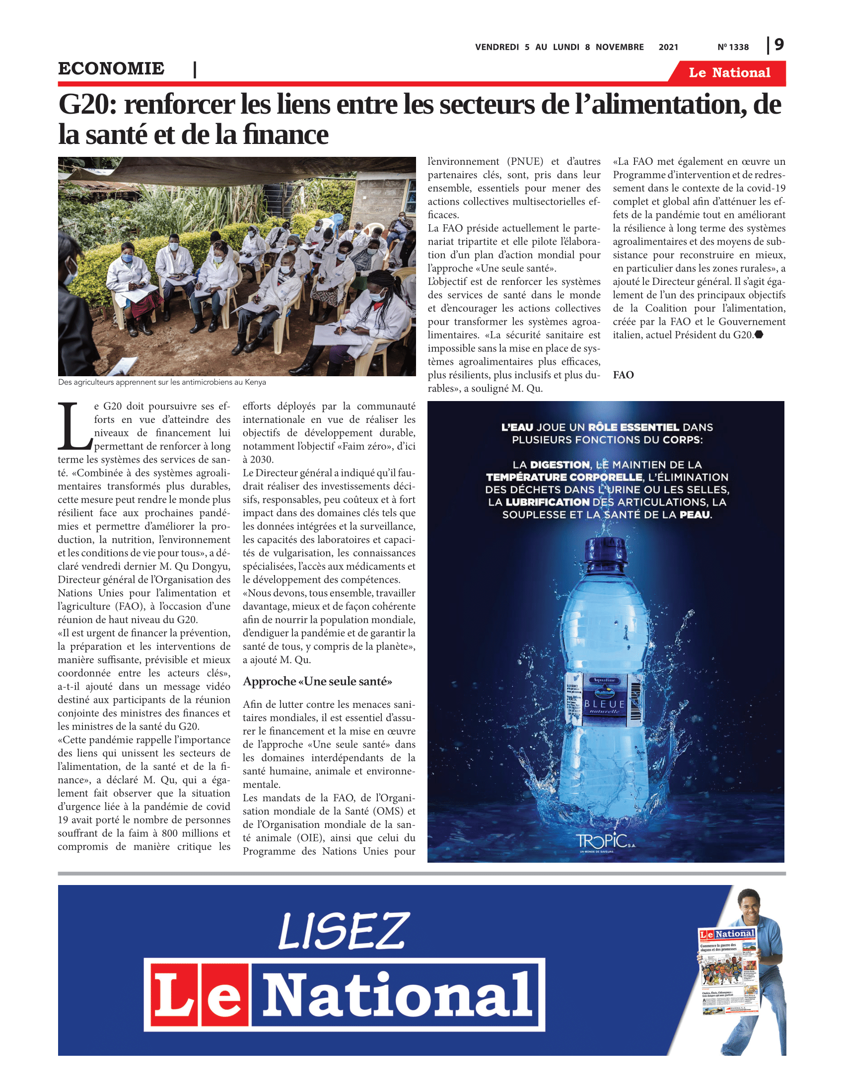 Page 9 de l'édition 1338